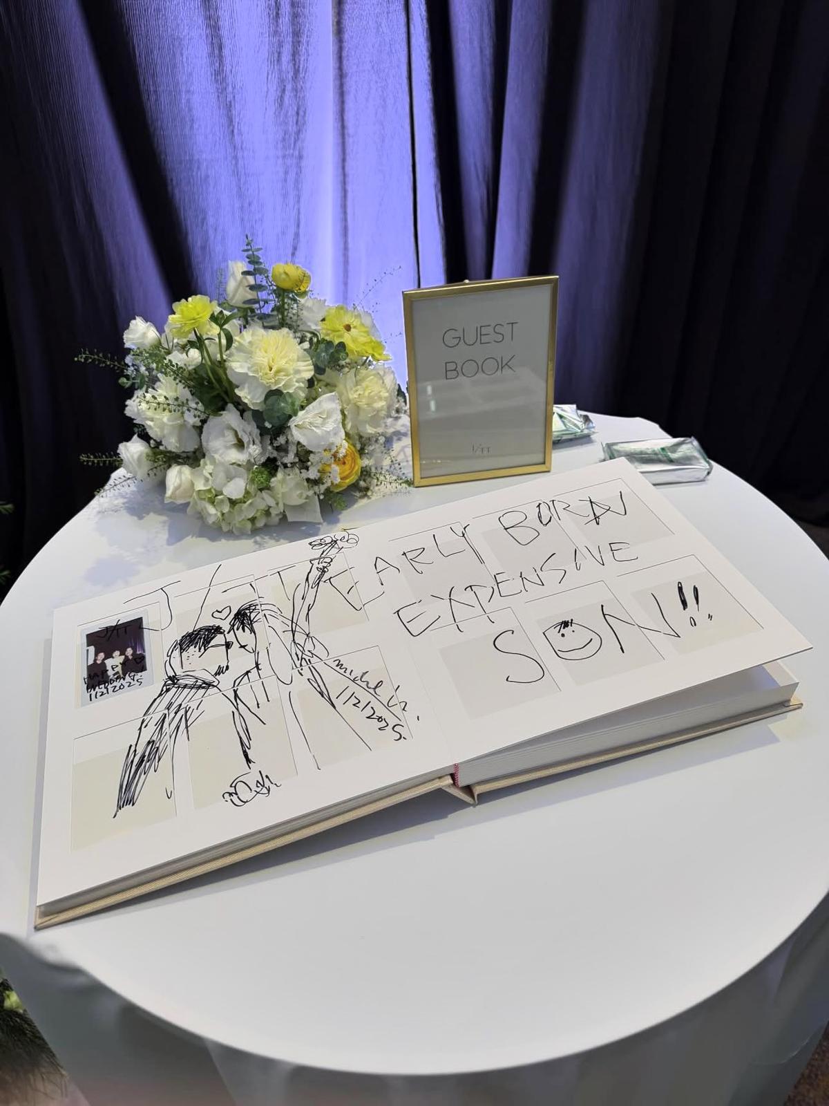 沈健偉女兒沈婷婷近日出嫁,新郎Justin亦大有來頭。