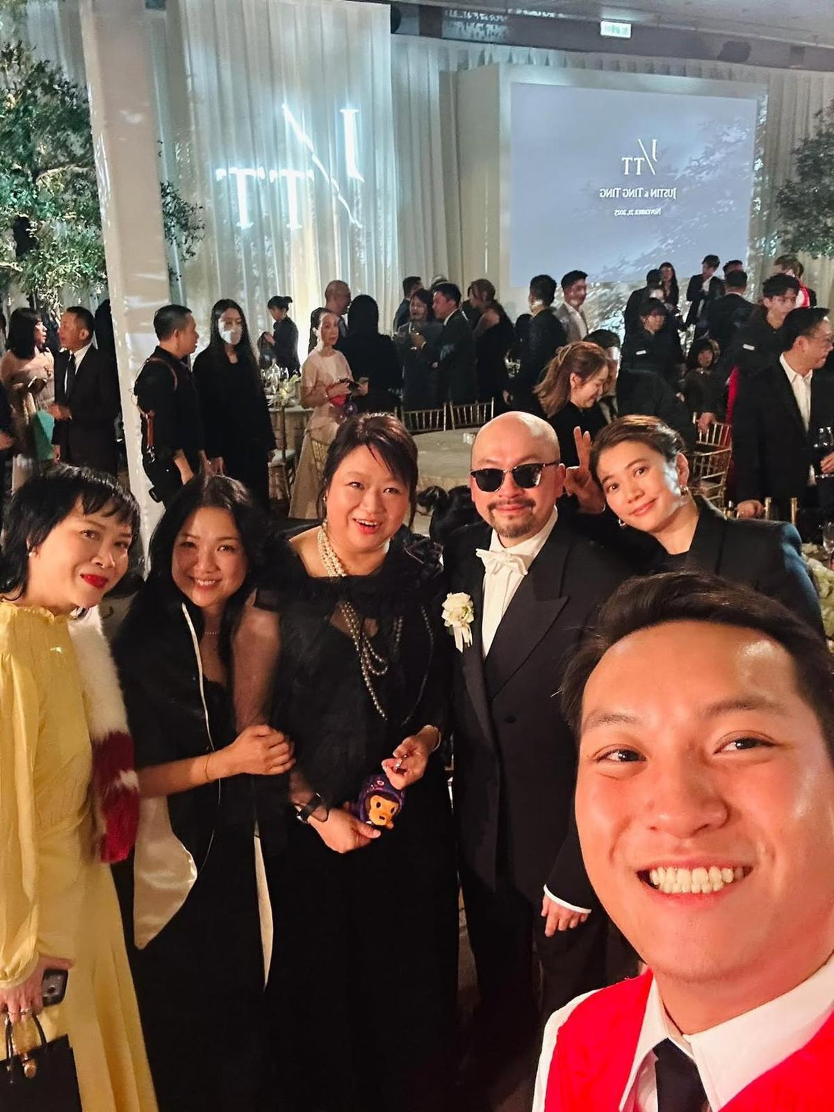 袁詠儀亦有出席婚宴。