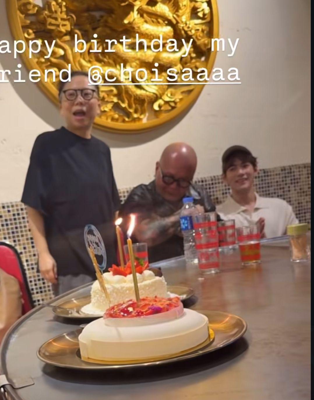Mario主動提出打邊爐為阿Sa預早慶祝生日。