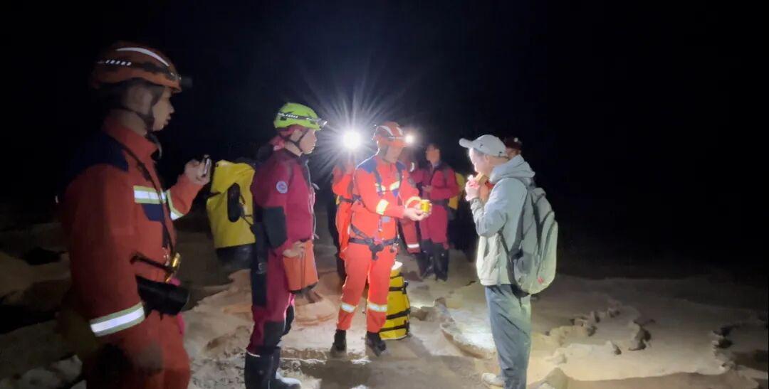 救援人員找到失蹤6日的韋姓「打卡男」。