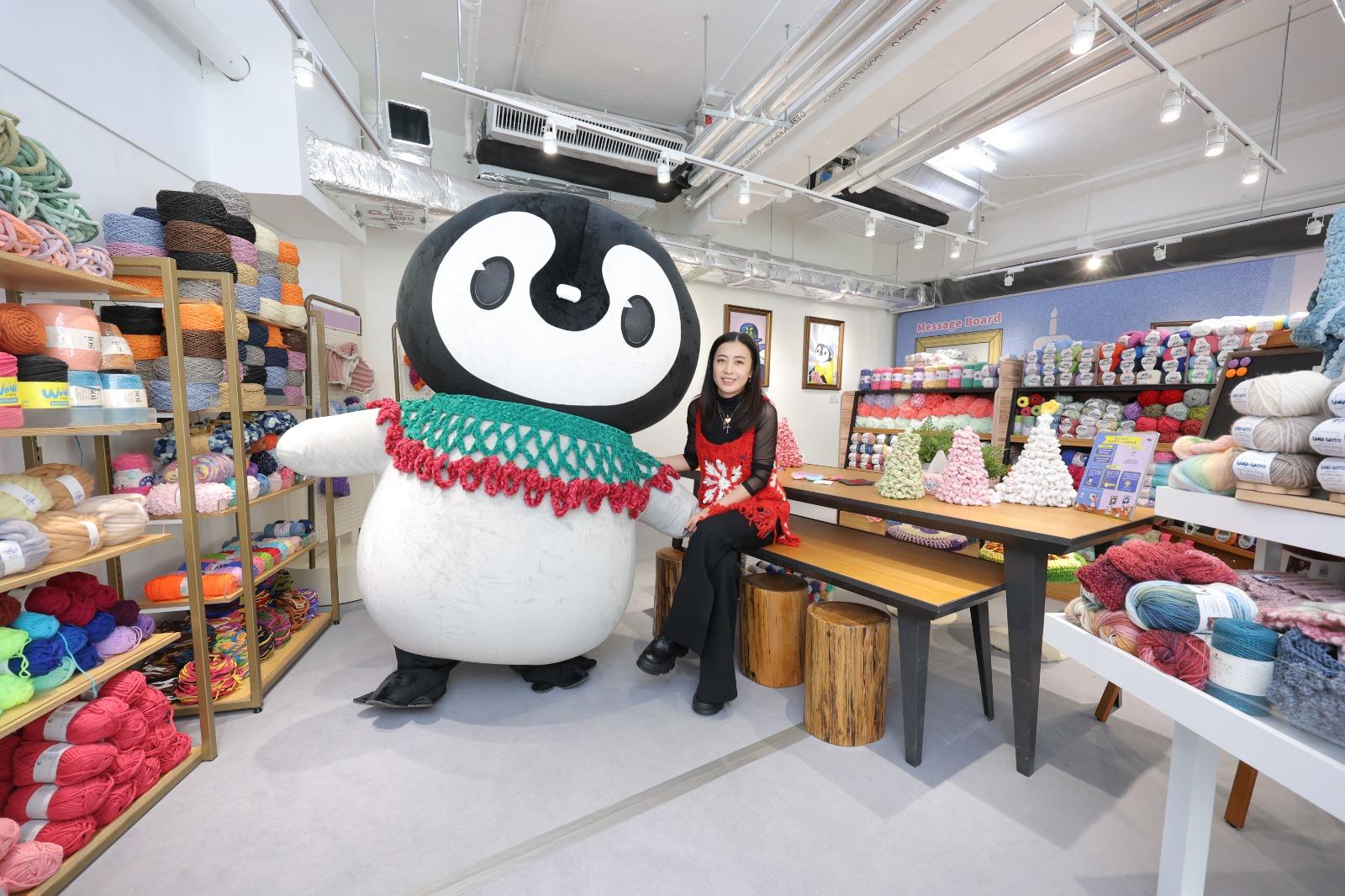 甘比創辦的Happy Yarn品牌成立兩周年,特別於東角LAFORET舉行《Happy Yarn 2 周年玩樂祭》。