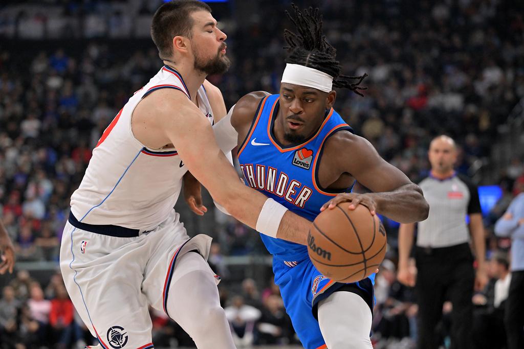 雷霆126:107擊敗快艇。(美聯社)