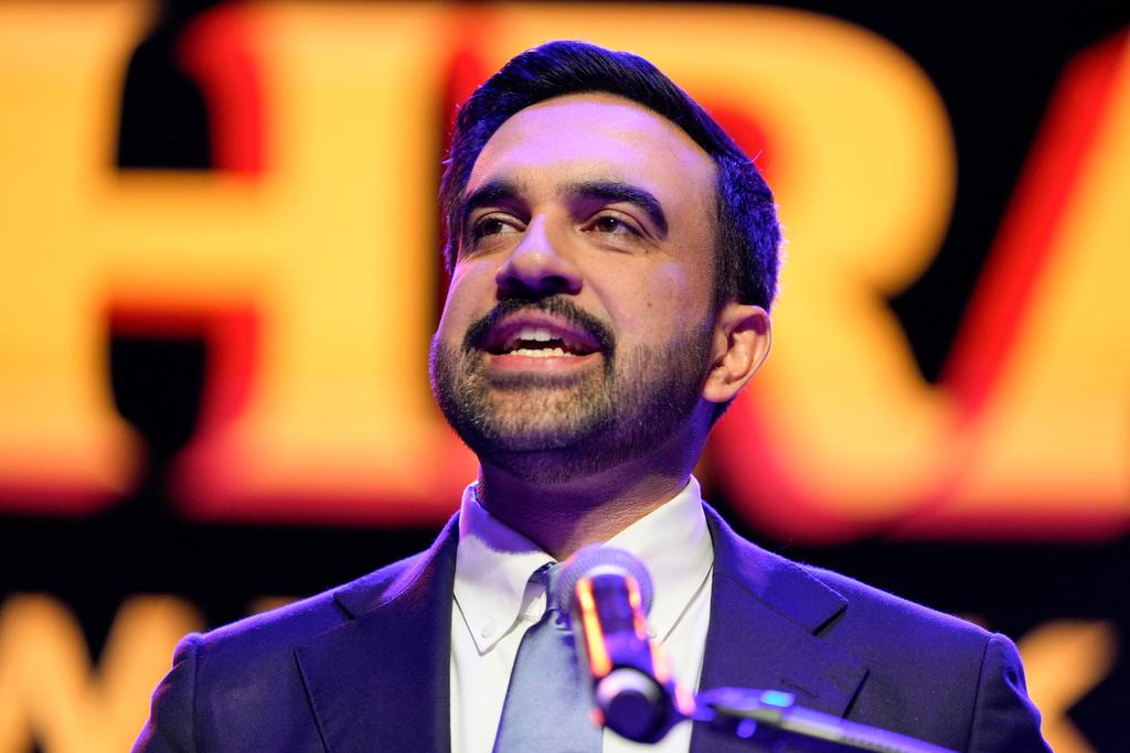 34歲的紐約州眾議員曼達尼(Zohran Mamdani)勝選成為紐約歷史上首位穆斯林市長。(美聯社)