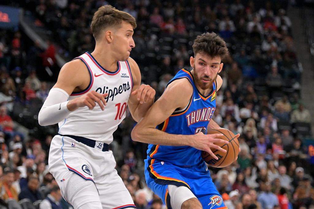 雷霆126:107擊敗快艇。(美聯社)