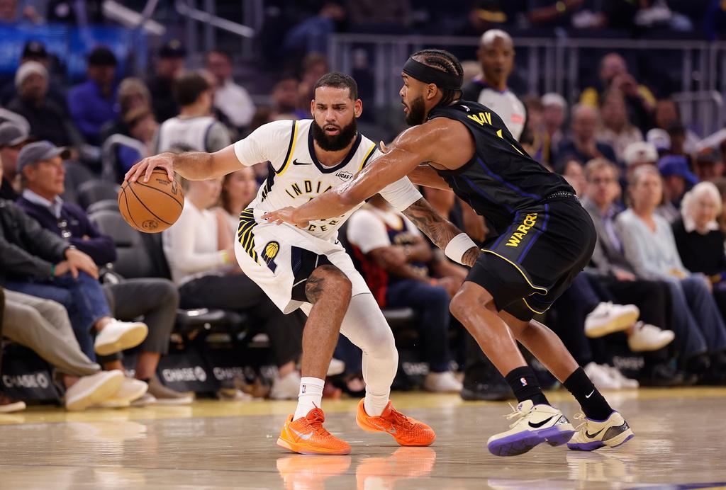 勇士114:83擊敗溜馬。(美聯社)