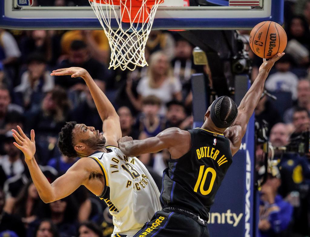 勇士114:83擊敗溜馬。(美聯社)