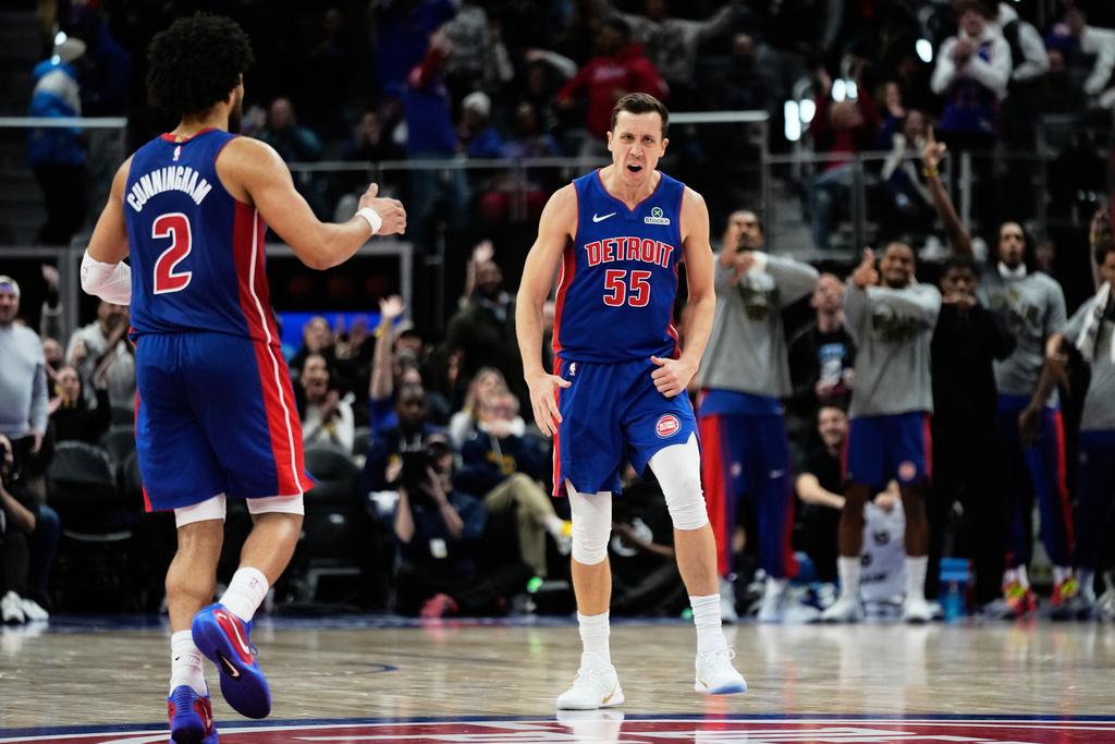 活塞多名傷兵下仍在東岸戰績最佳,根寧咸(Cade Cunningham)功不可沒。