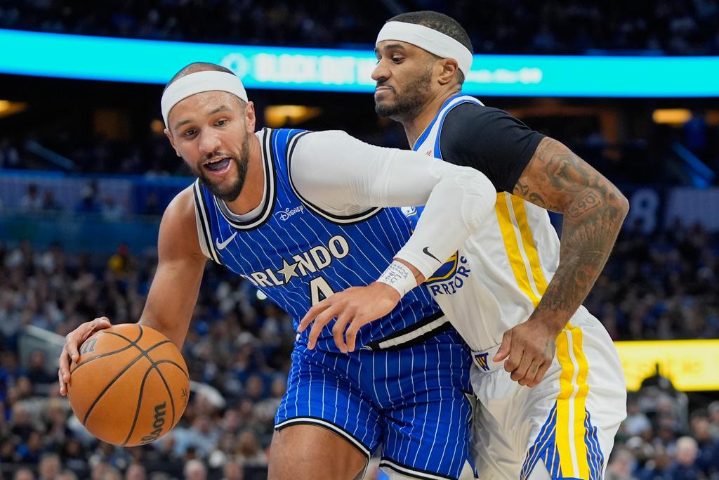 魔術後衛謝倫薩斯(Jalen Suggs)。