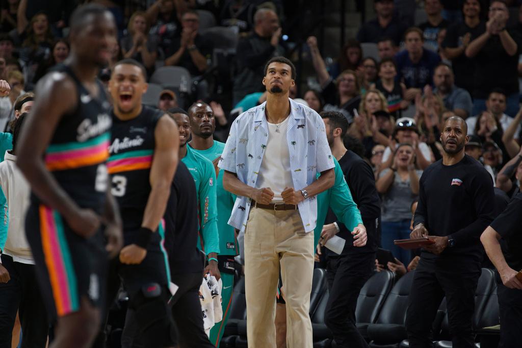 雲班耶馬因傷繼續缺陣。(美聯社)