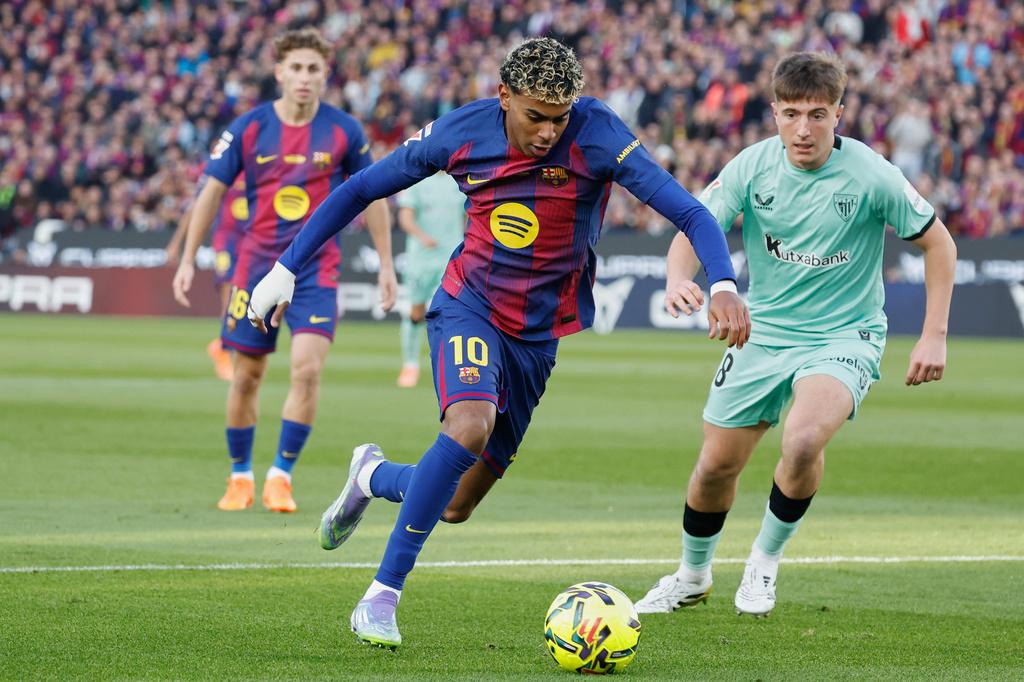 耶馬爾今季歐聯3場攻入2球及取得一次助攻。