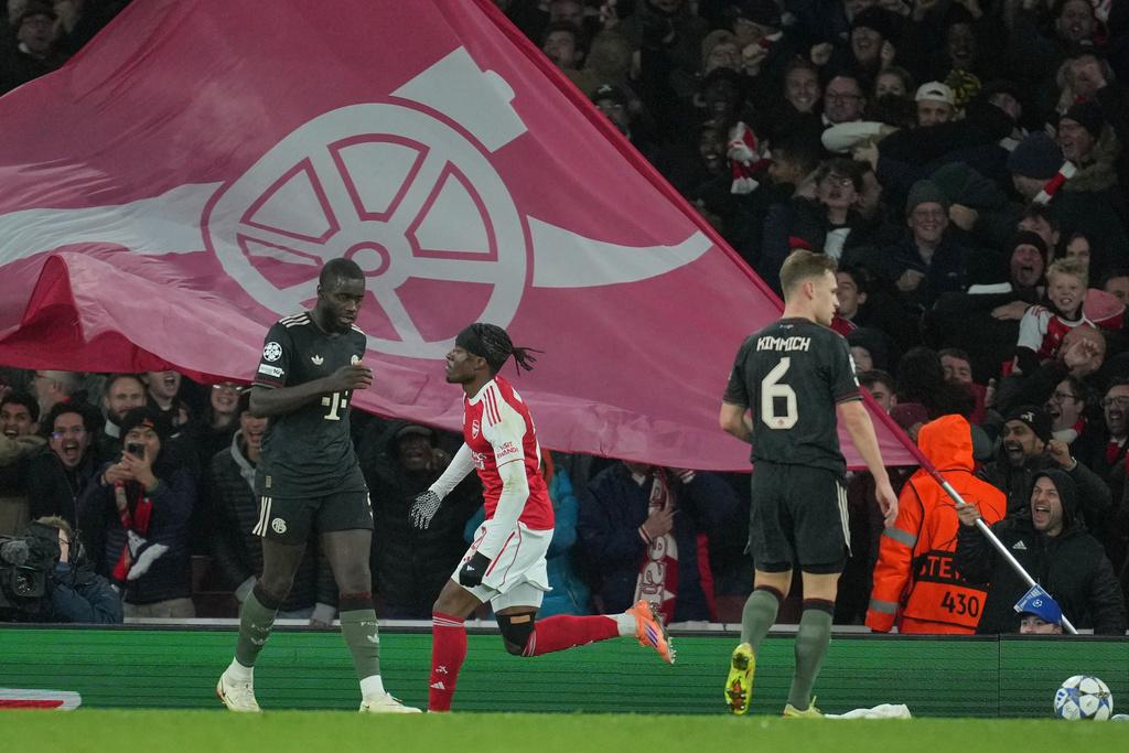 阿仙奴主場以3︰1輕取拜仁慕尼黑。(美聯社)