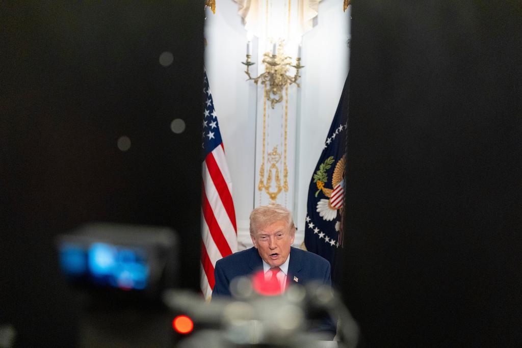 美國總統特朗普。(美聯社)