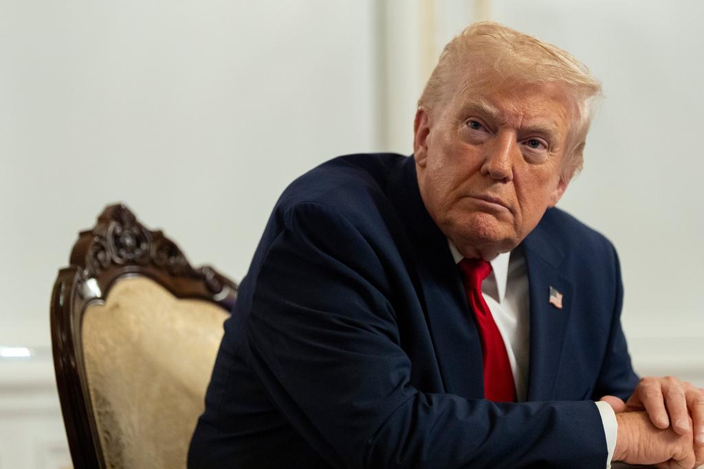 美國總統特朗普。(美聯社)