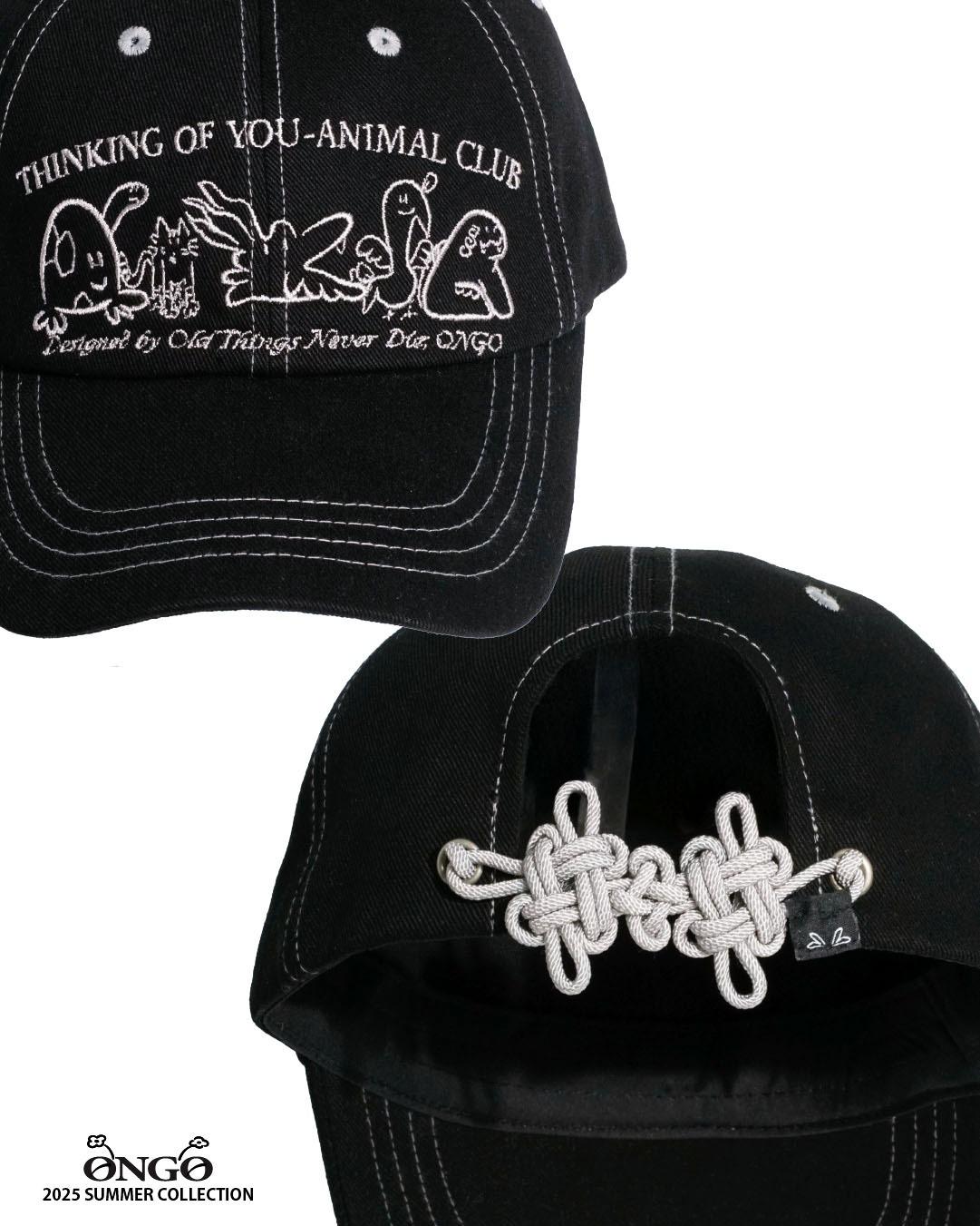 DOUBLE HEART KNOT CAP