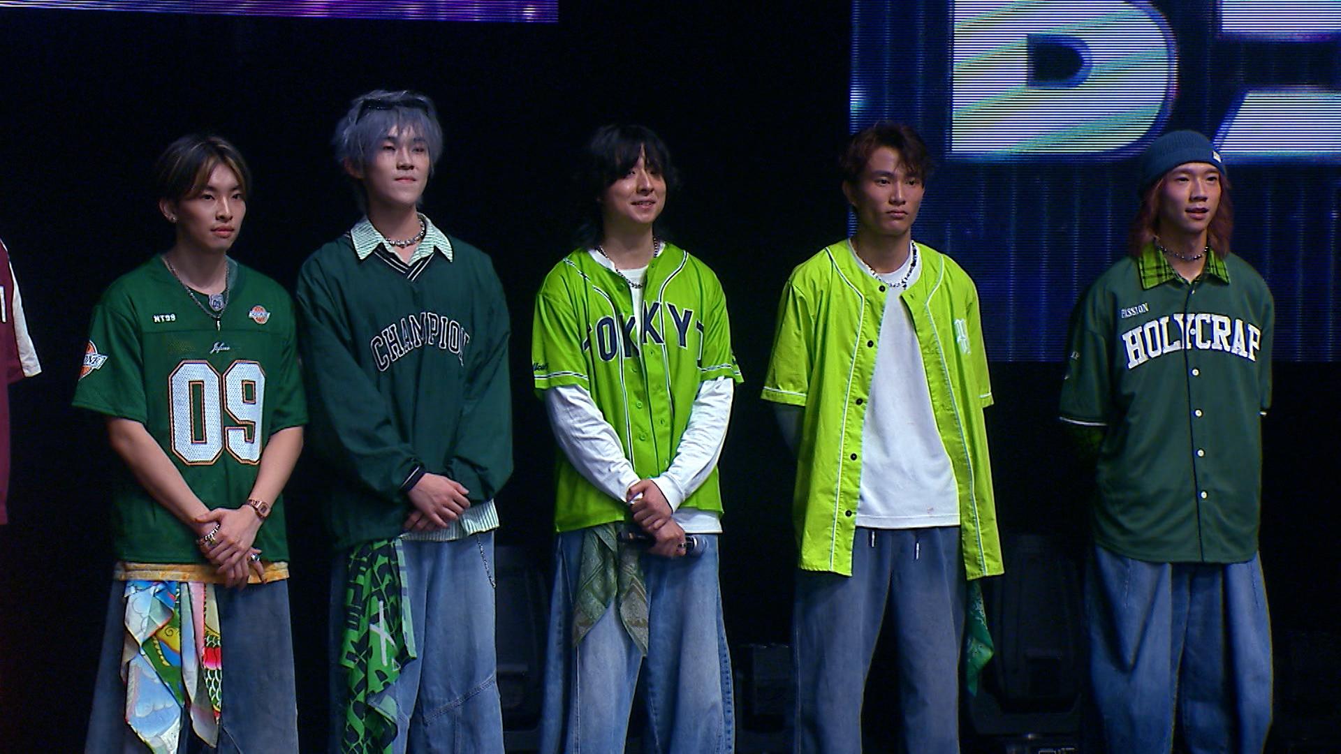 B5組隊員包括:19號Dave、93號Andy、34號丘藍、57號Billy Chu以及81號明志。