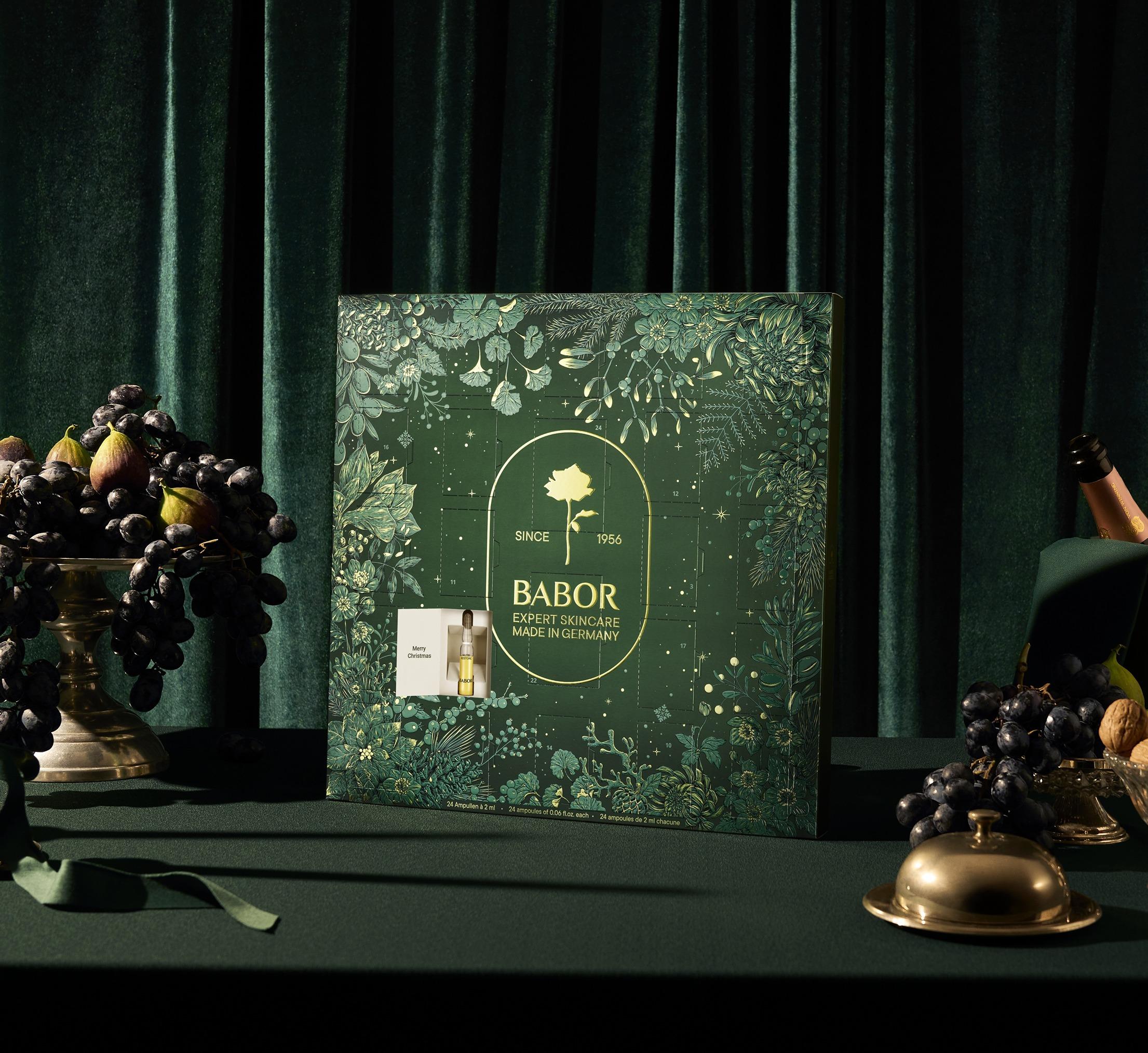 聖誕倒數月曆2025|BABOR 24天安瓶精華修護之旅倒數月曆 $820 (價值$1,160)