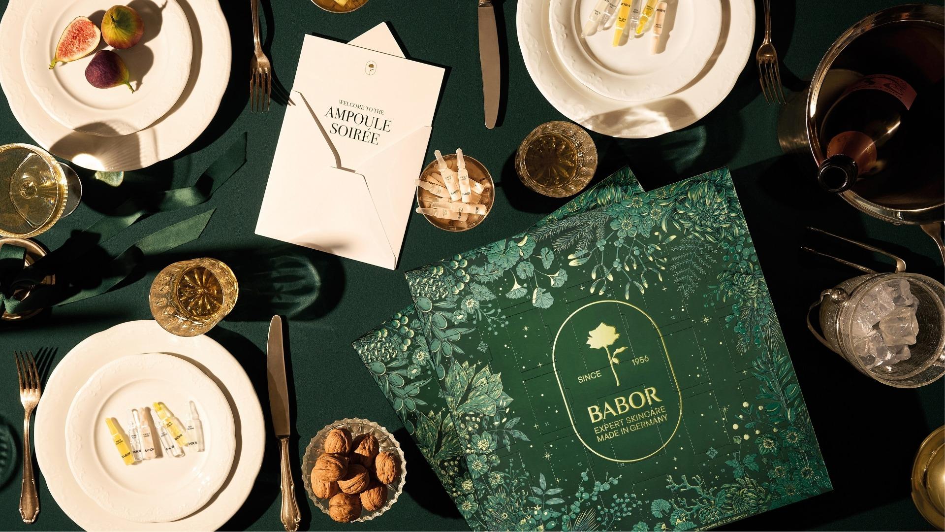 聖誕倒數月曆2025|BABOR 24天安瓶精華修護之旅倒數月曆 $820 (價值$1,160)