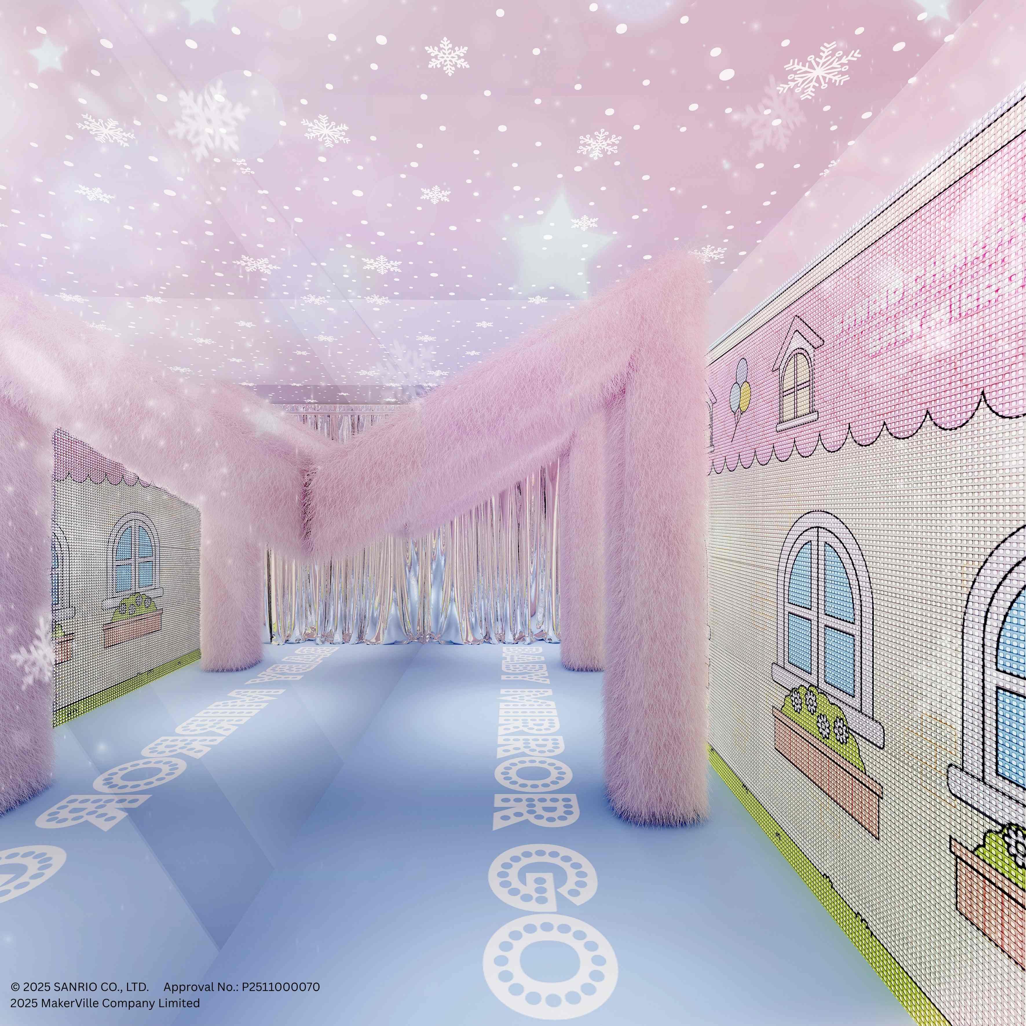 SANRIO CHARACTERS X BABY MIRROR