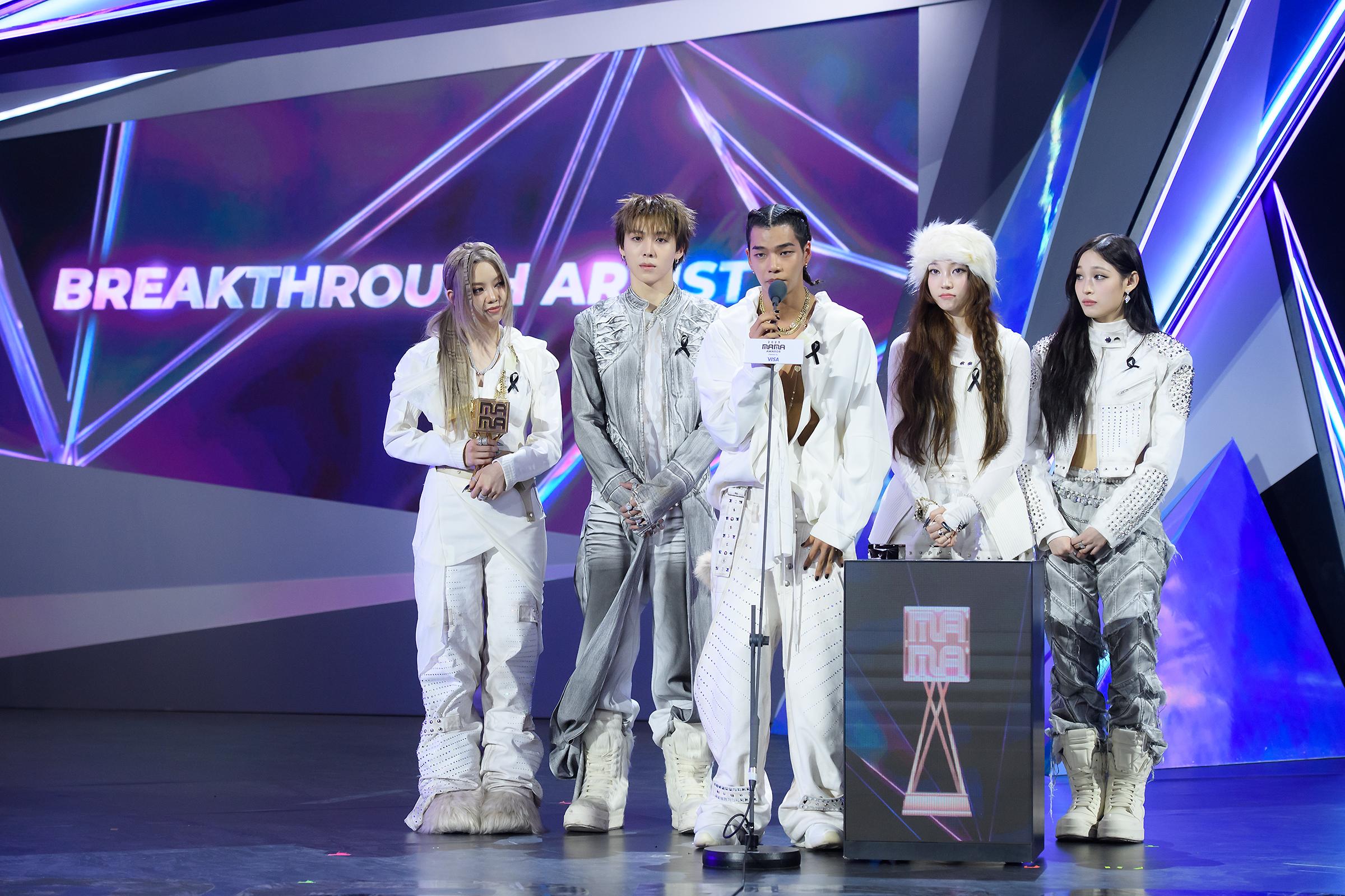 ALLDAY PROJECT獲《2025 MAMA AWARDS》BREAKTHROUGH ARTIST。