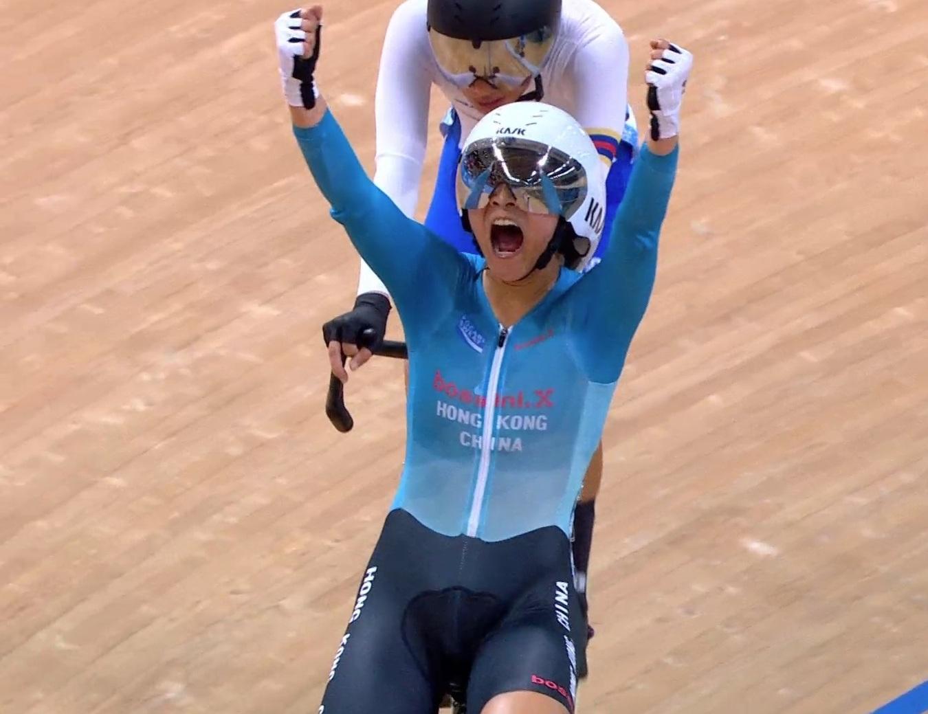 李思穎勝利一刻