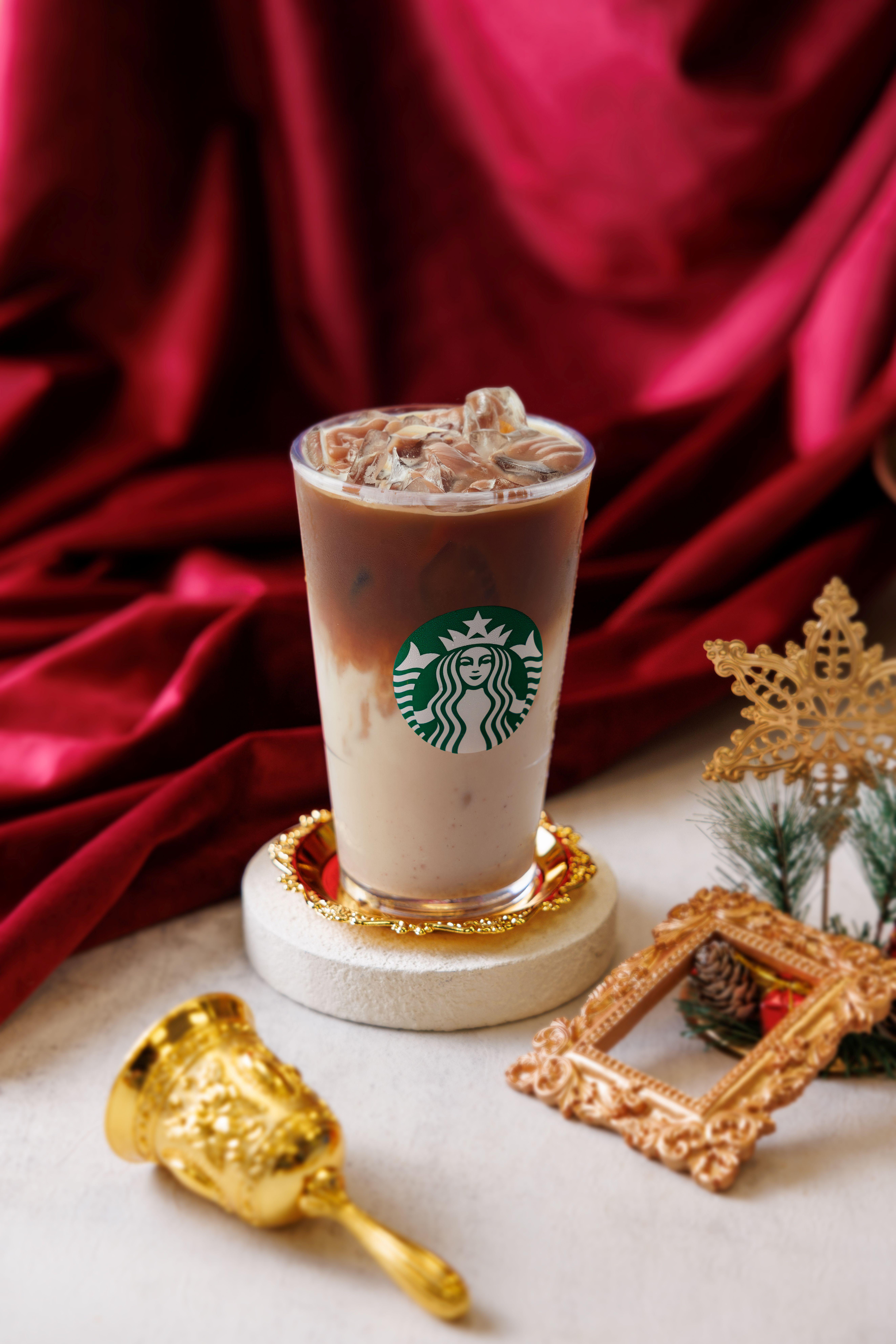 栗子燕麥奶咖啡