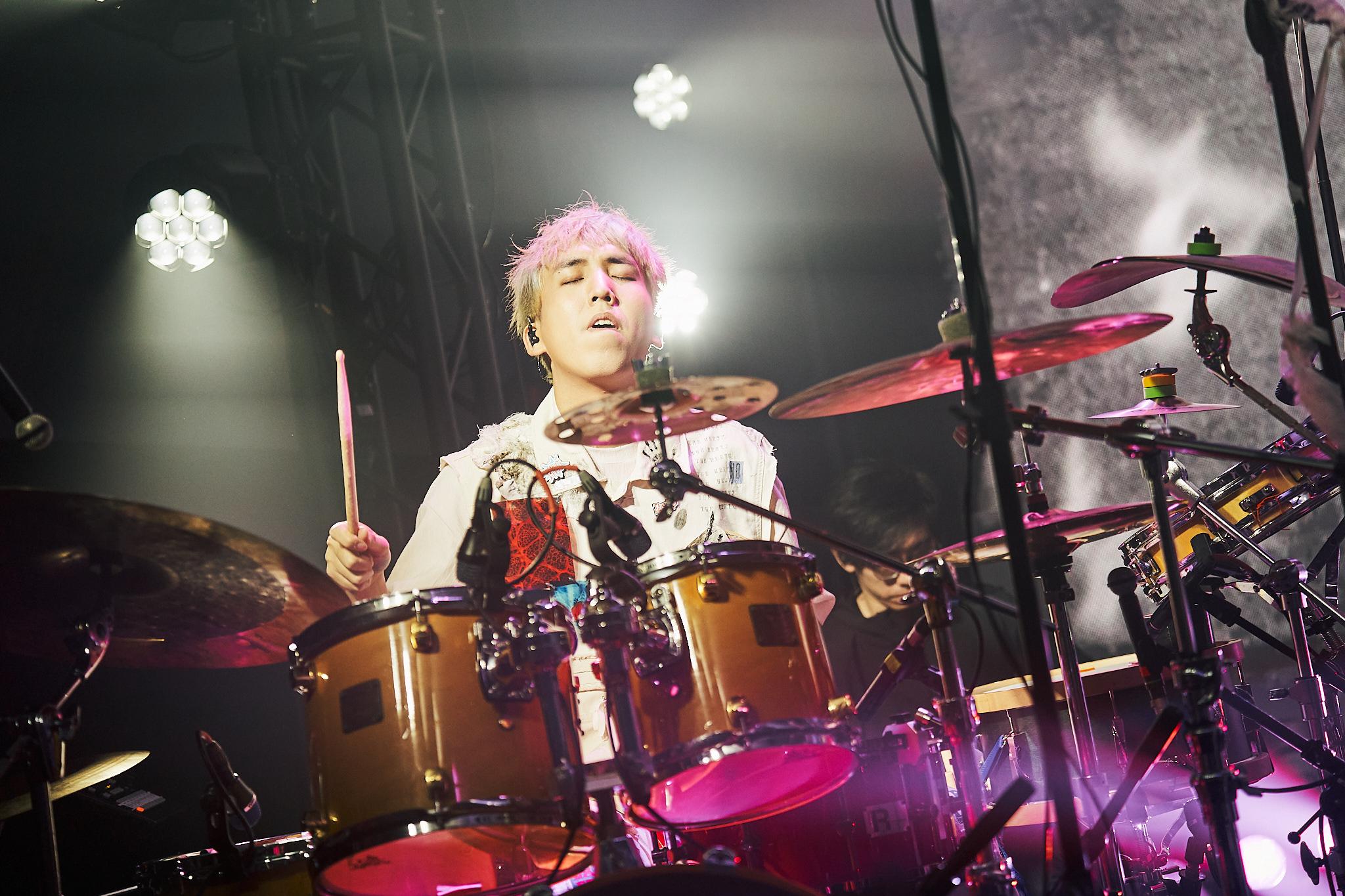 鼓手Marco,《The Hertz Live In 正常病院 2025》演唱會頭場。(攝:Henry Cheung@seafoodhenry)