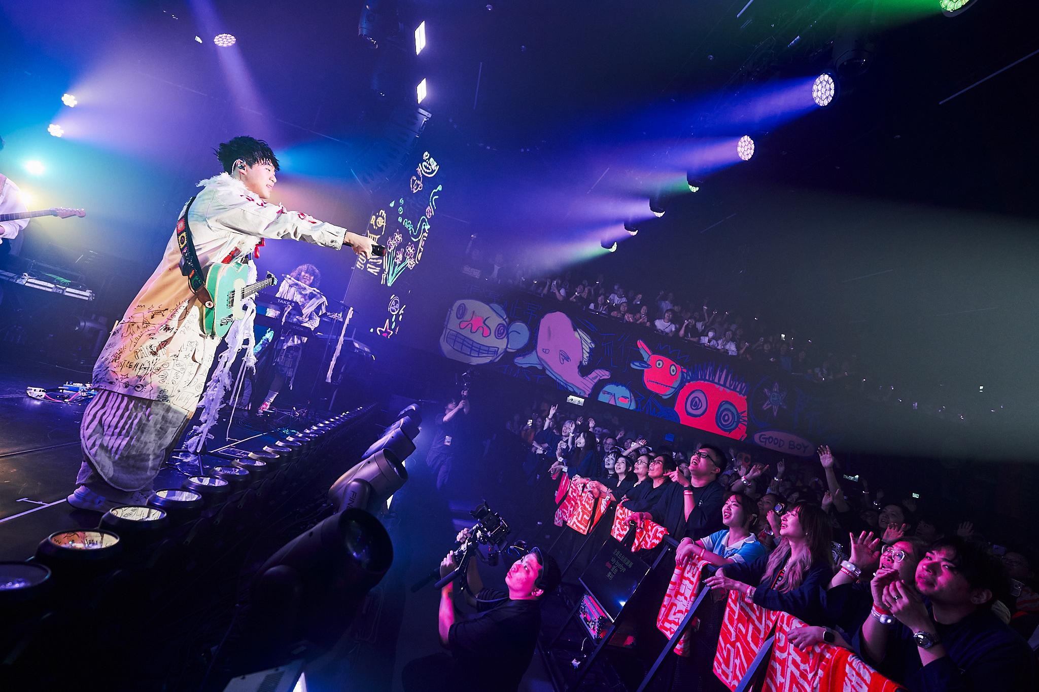 《The Hertz Live In 正常病院 2025》演唱會頭場。(攝:Henry Cheung@seafoodhenry)