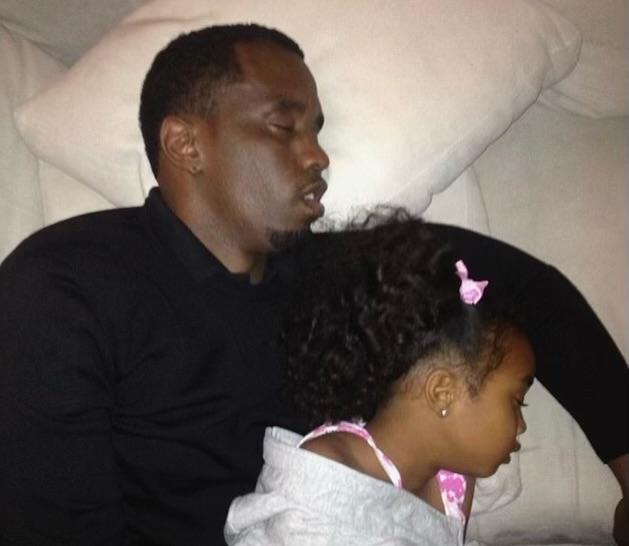 Diddy經常在媒體前塑造好爸爸形象。