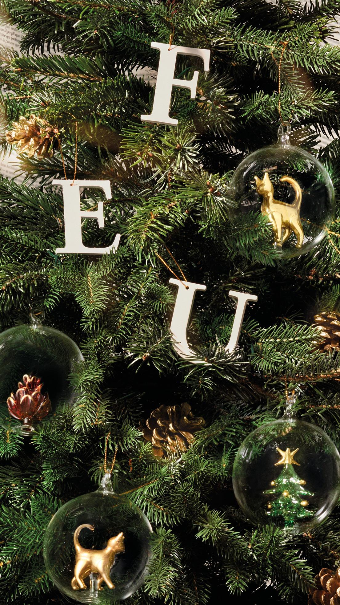 限量版字母聖誕樹裝飾 $650