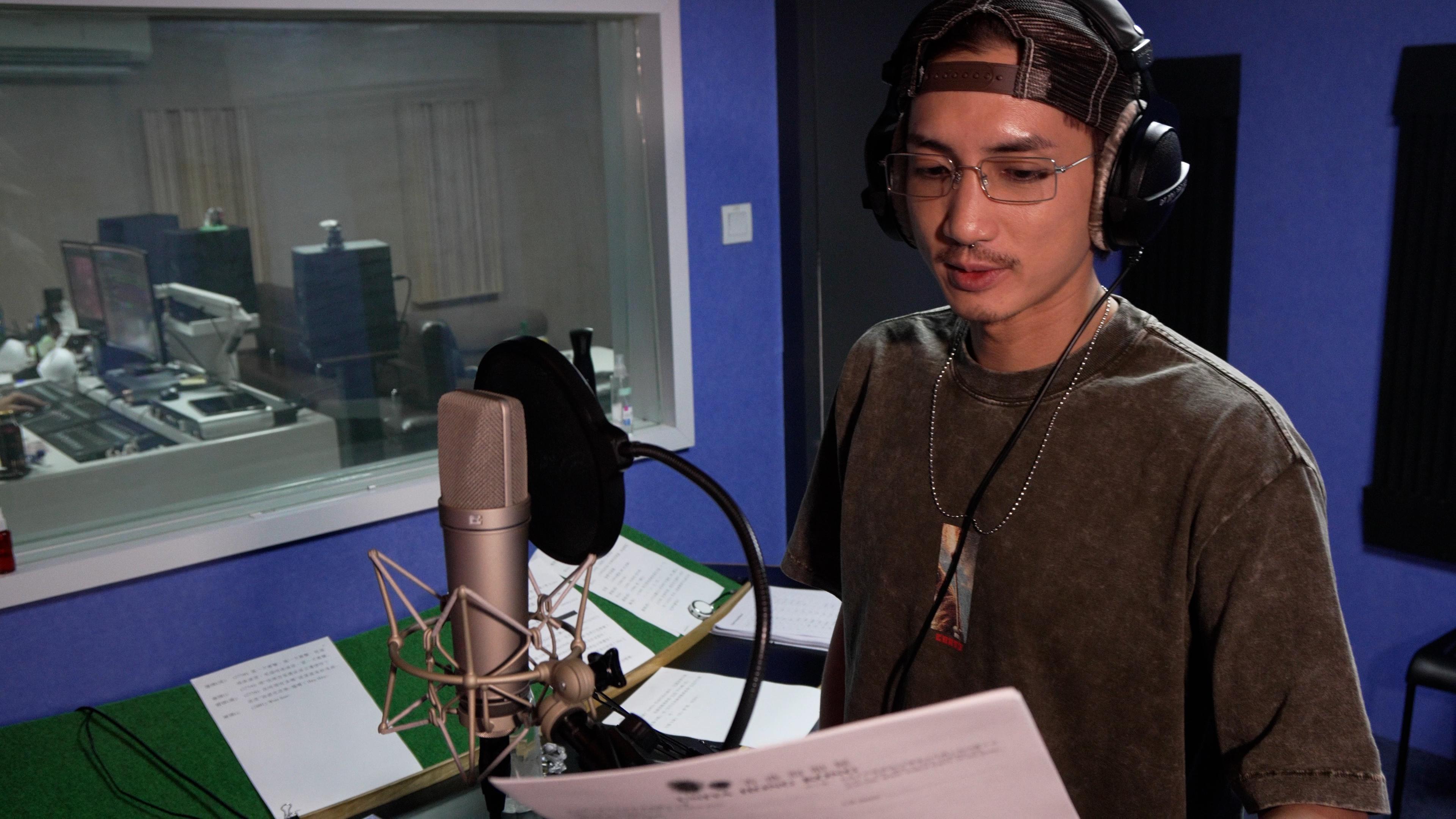 Lokman@MIRROR聲演動畫《出精特工隊》的左右腦,高呼好過癮。