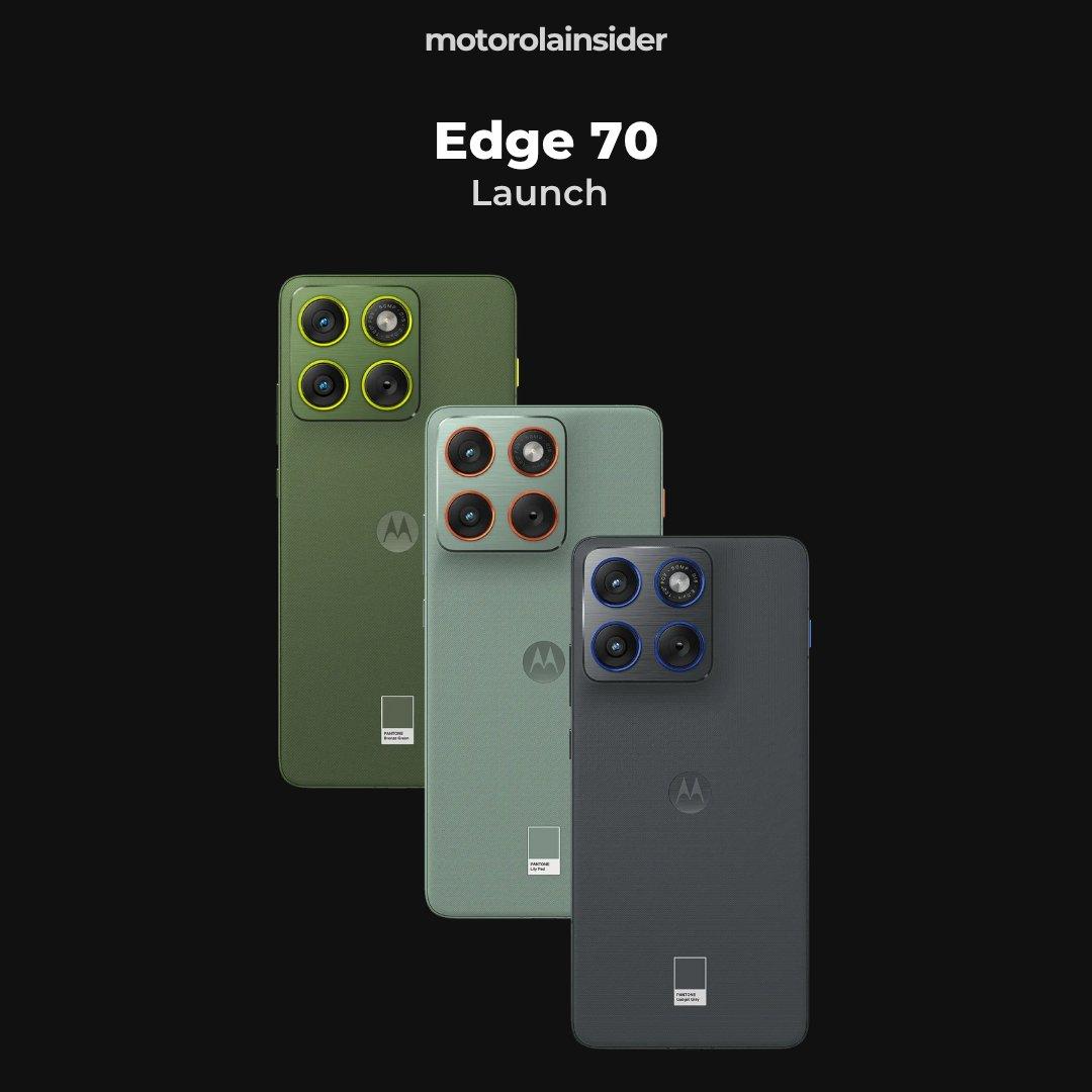 Motorola Edge 70規格包括12GB RAM 和 512GB 儲存空間