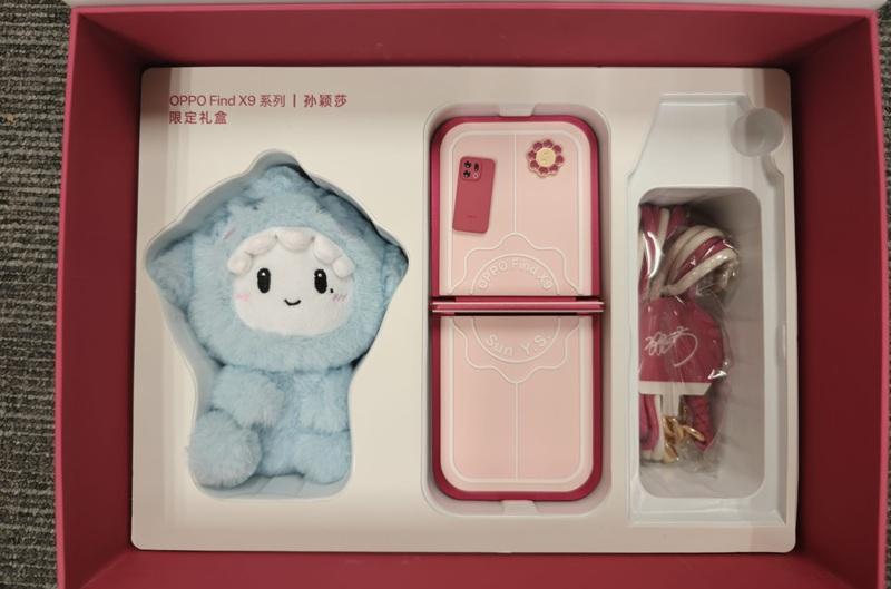 別注版孫穎莎聯名限定禮盒,將於中國市場的線上及線下銷售通路同步登場。