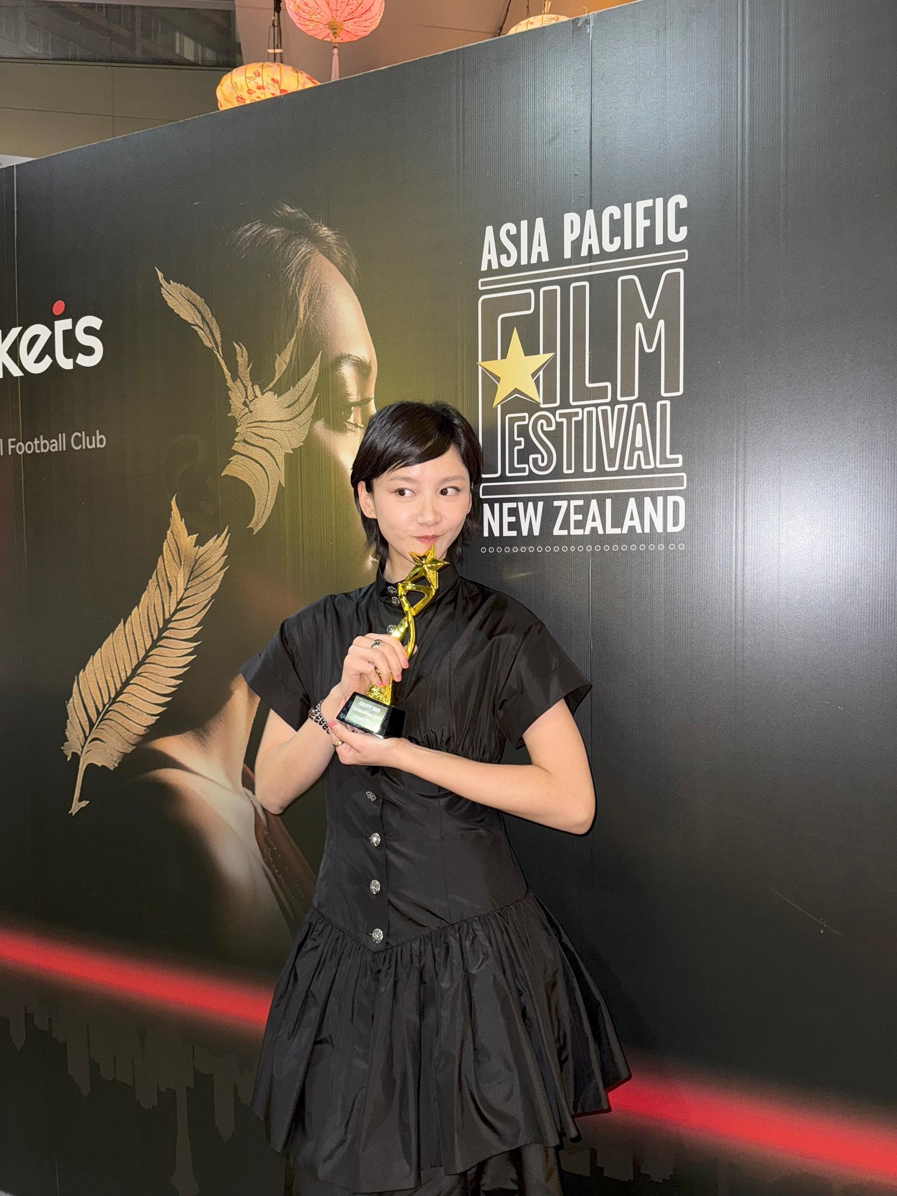 袁澧林獲影后殊榮,感激張艾嘉提攜。