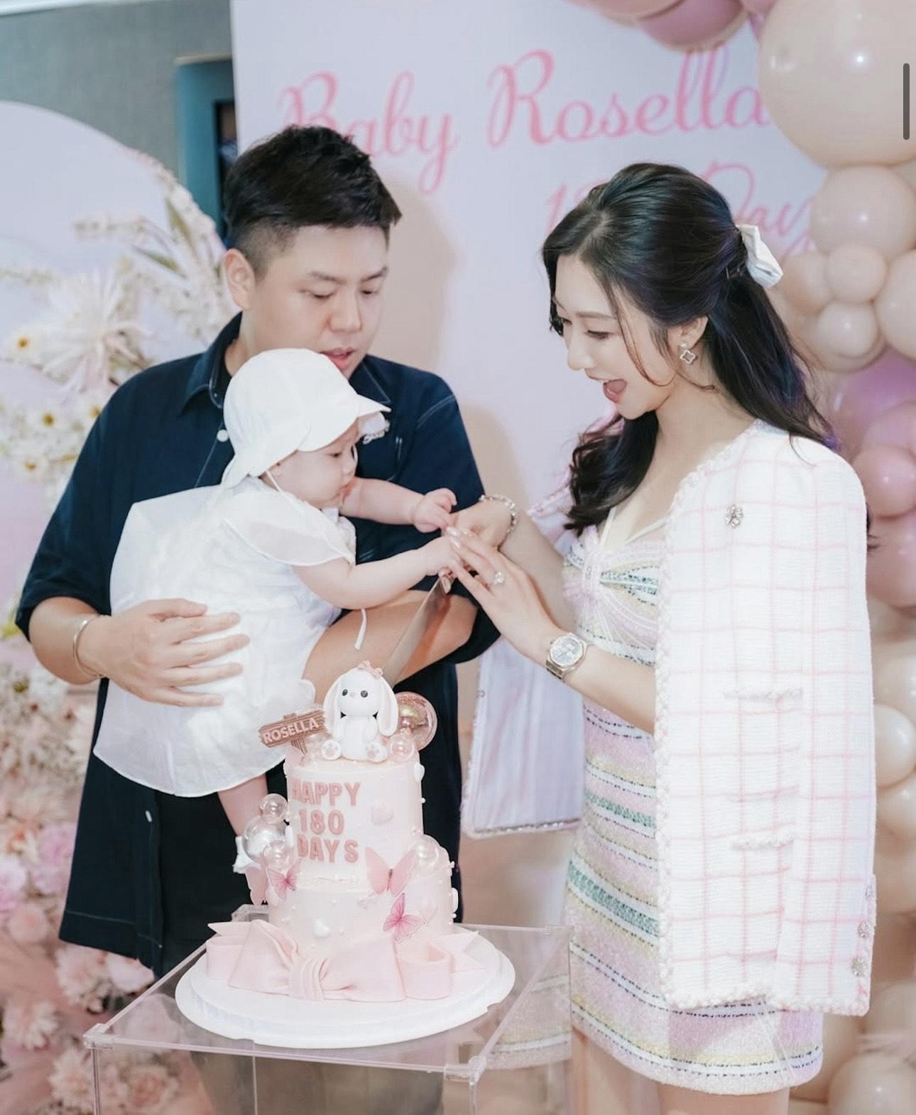 何依婷前年與富二代男友Cedric在峇里島結婚,婚後升呢做闊太,生活十級跳。