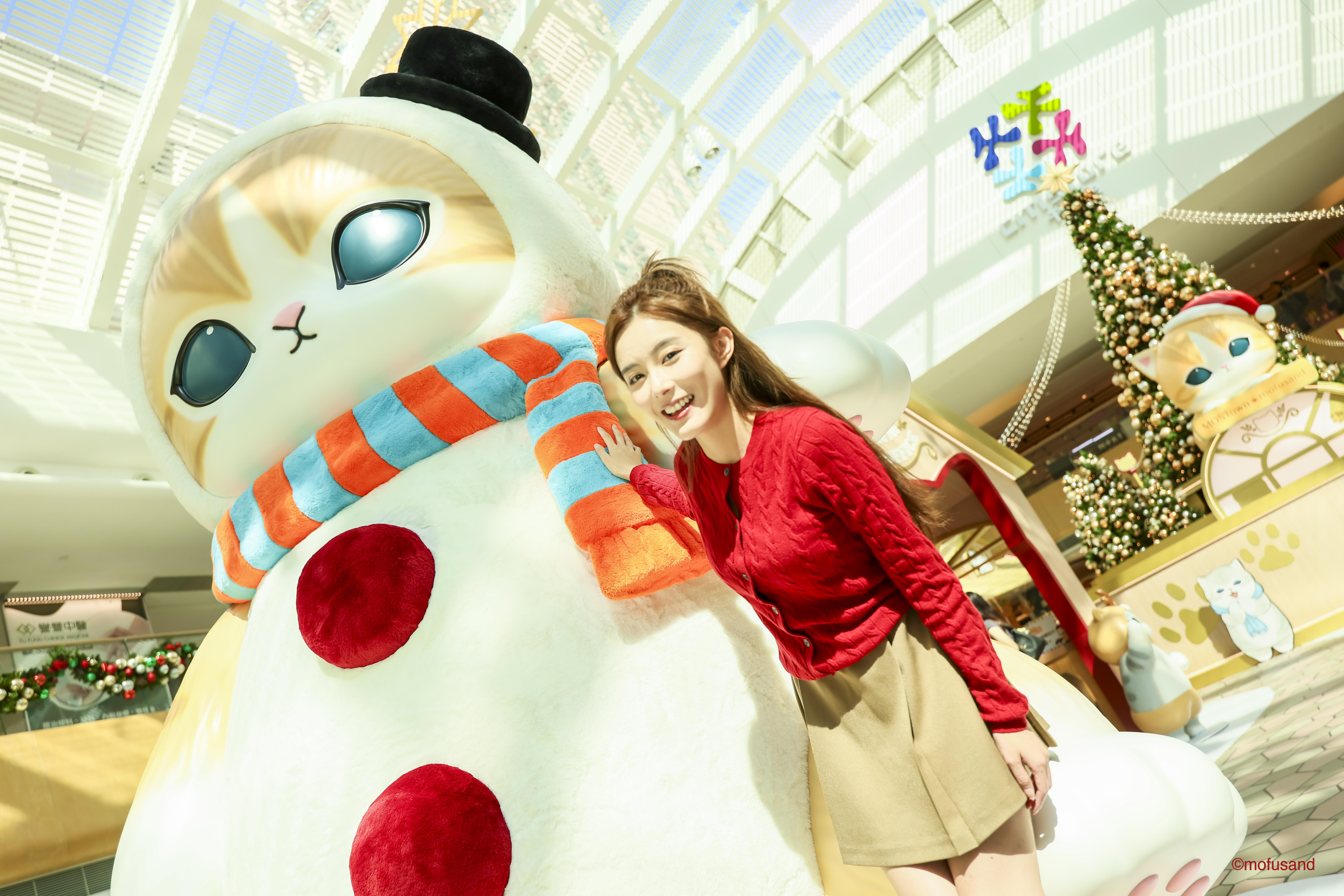 3米高巨型毛茸「MOST-Cuddly! 抱抱mofusand」