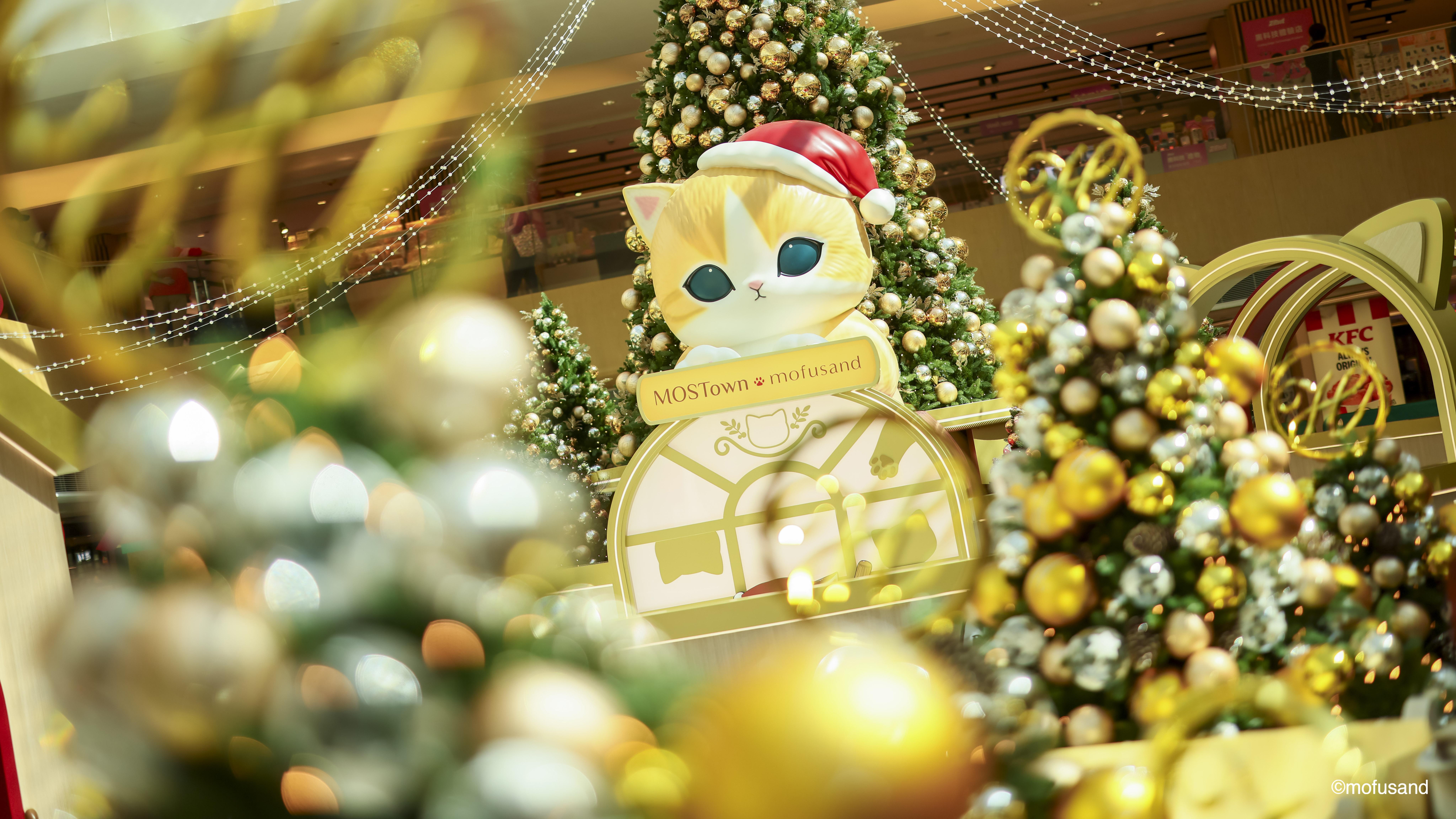 7.5米高 Santa mofusand聖誕樹