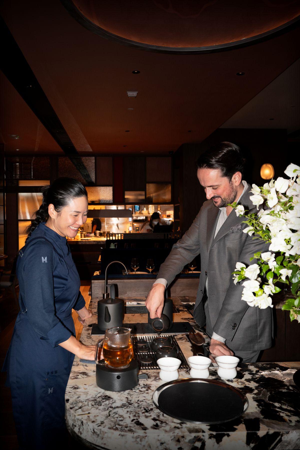 店內提供一系列茗茶。