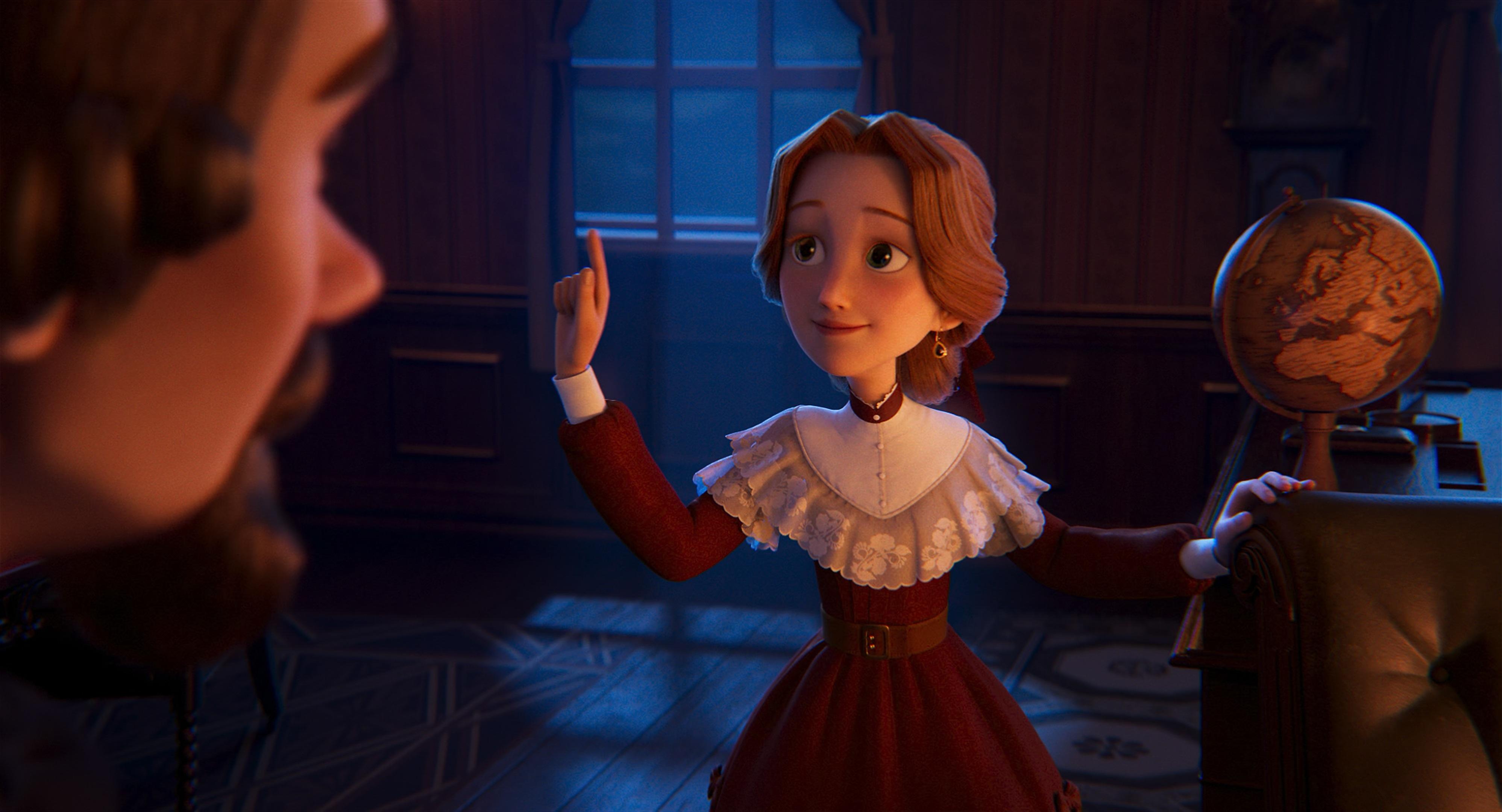 鄭秀文在動畫《萬王之王》聲演母親嘉芙蓮。