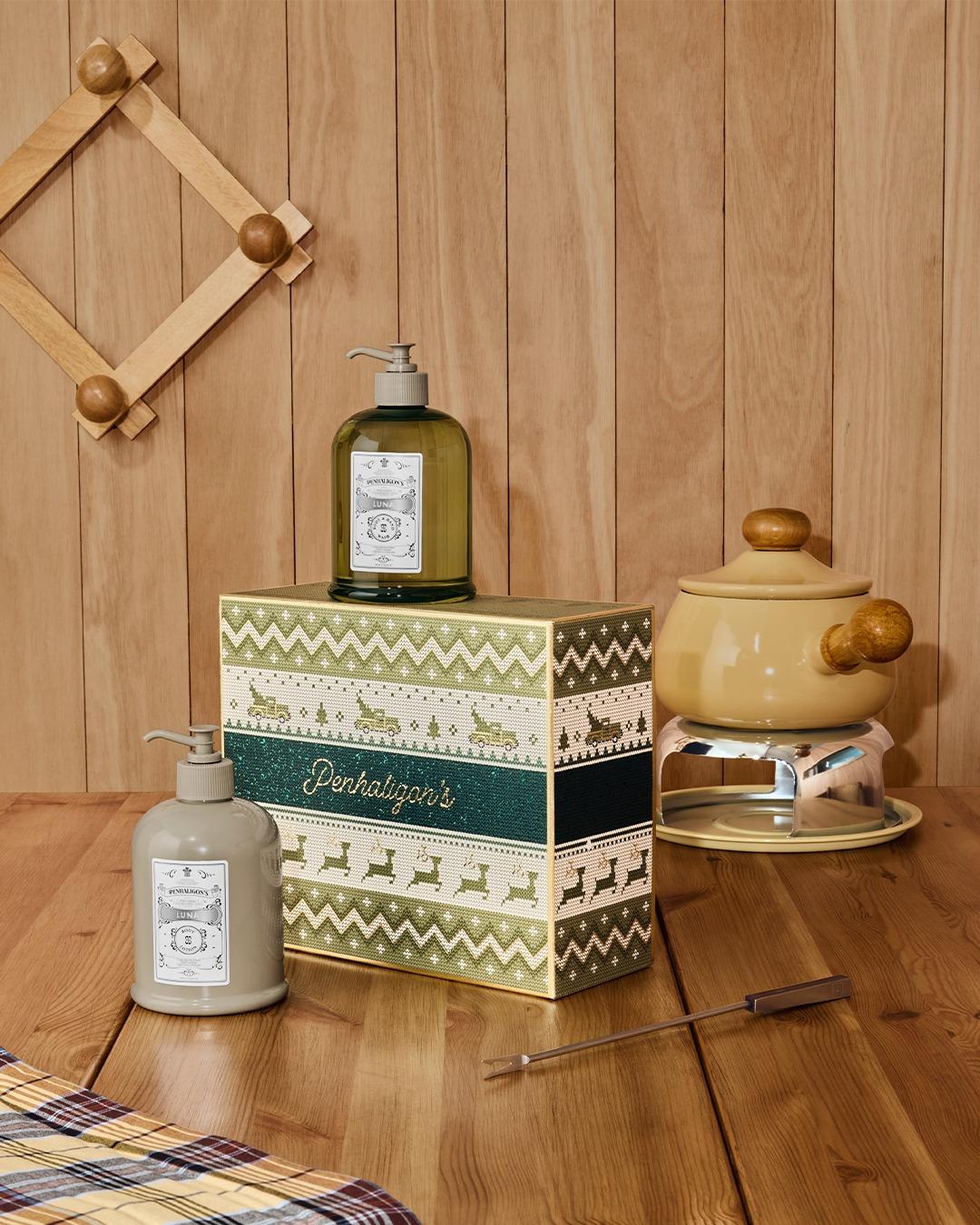 聖誕限定香氛2025|Penhaligon’s Luna 沐浴潤膚套裝 $1,040