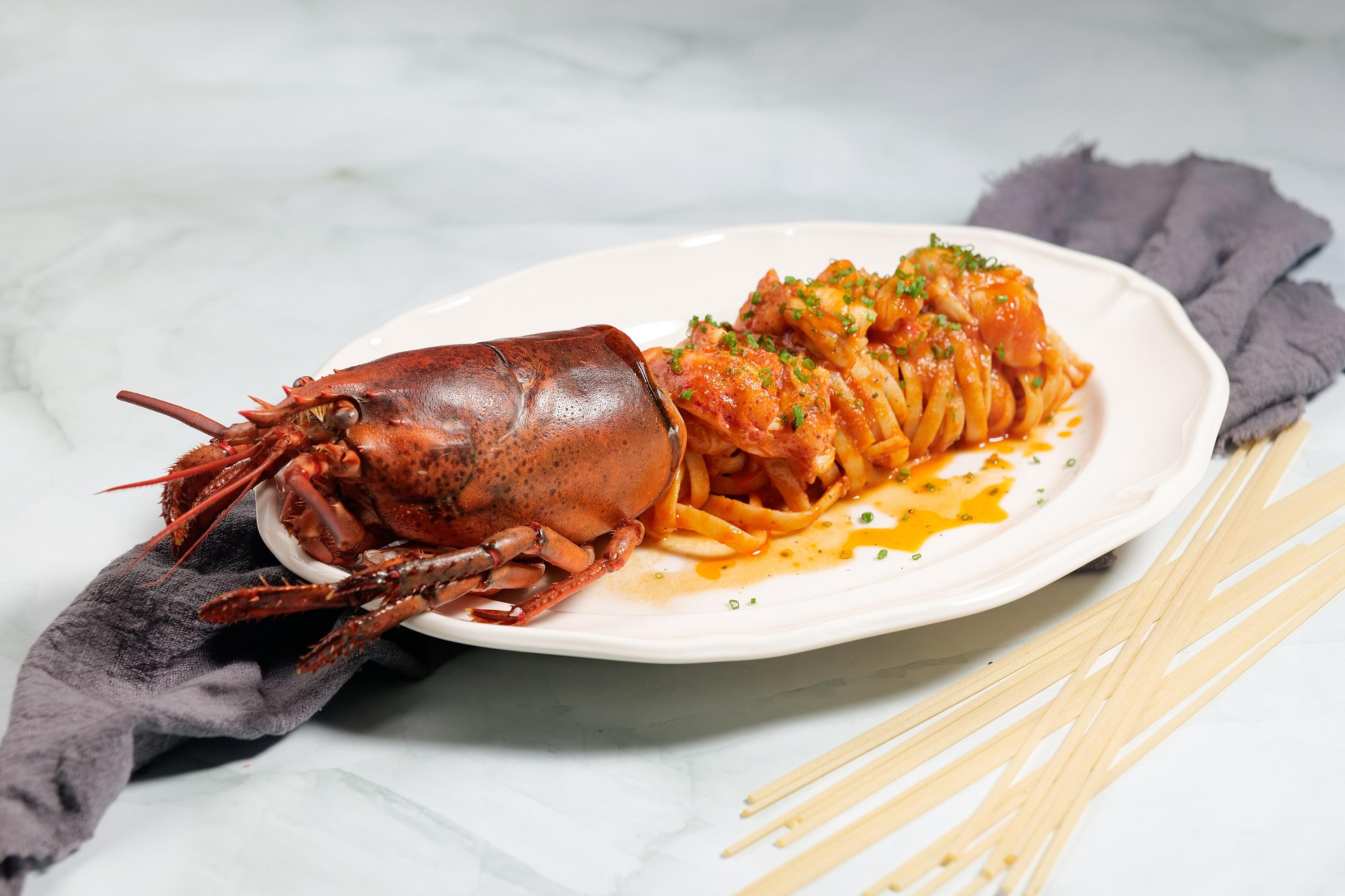 龍蝦扁意粉($288)