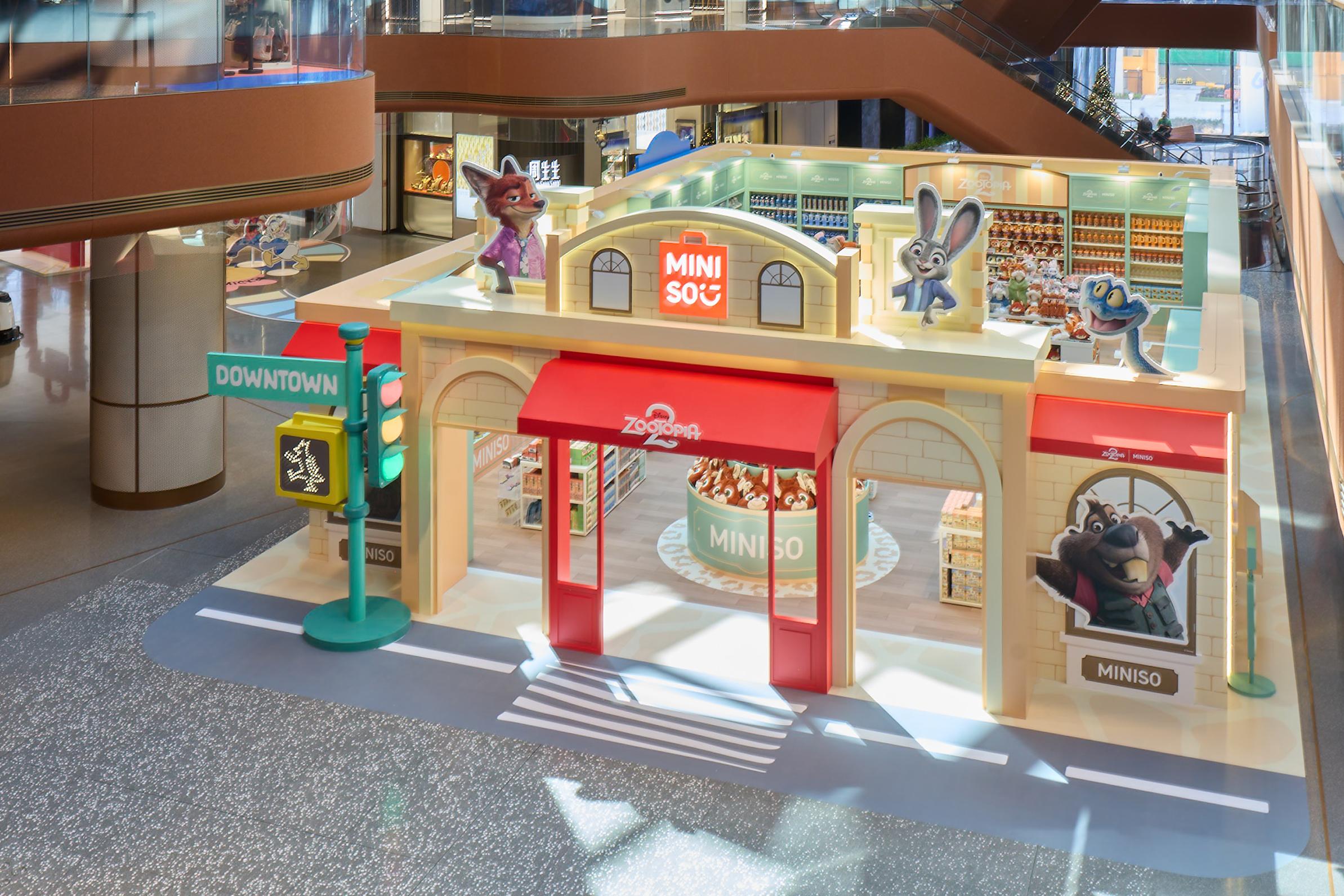 MINISO攜手迪士尼打造3,000呎快閃店即將登陸AIRSIDE