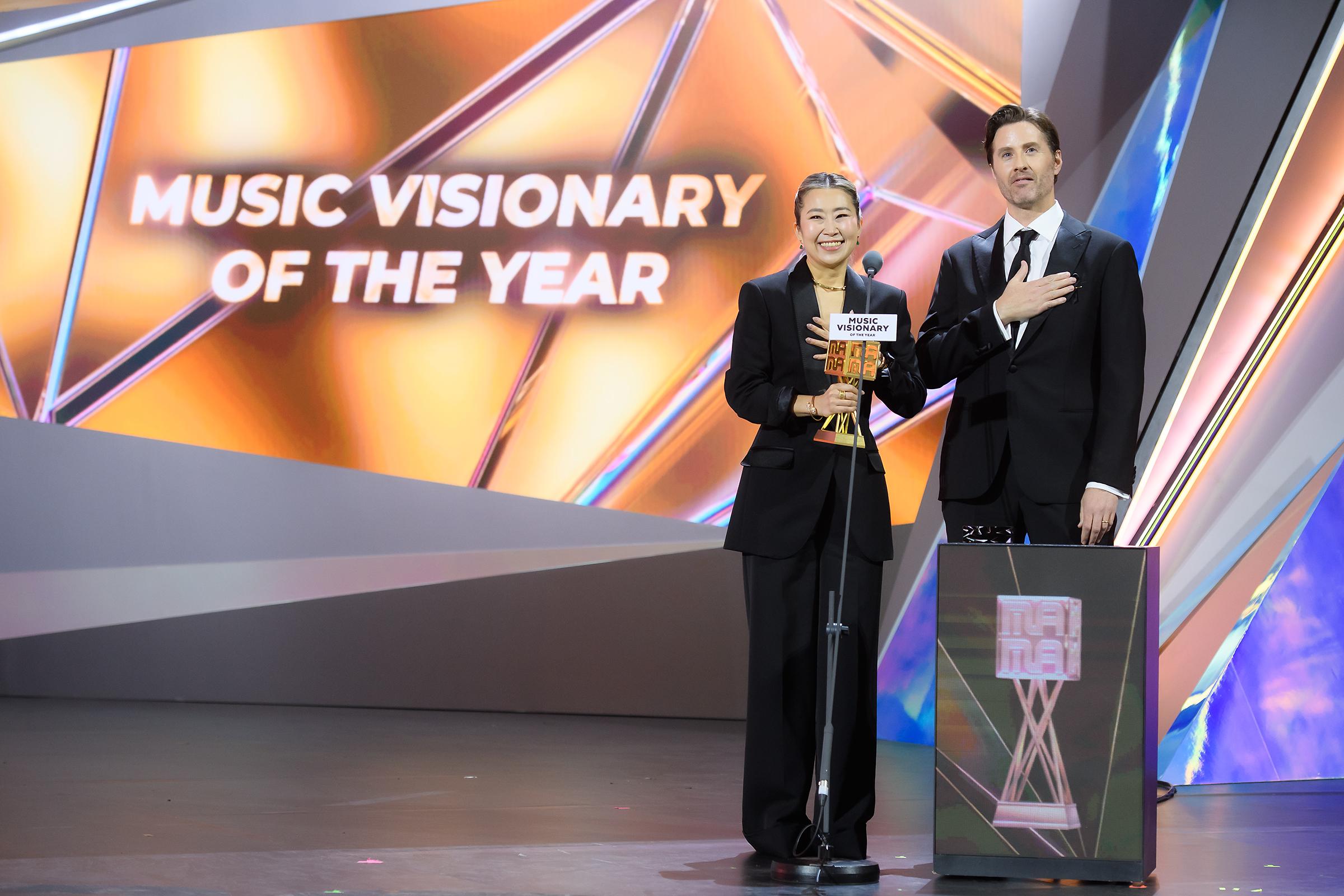 NETFLIX’S KPOP DEMON HUNTERS獲《2025 MAMA AWARDS》MUSIC VISIONARY OF THE YEAR。