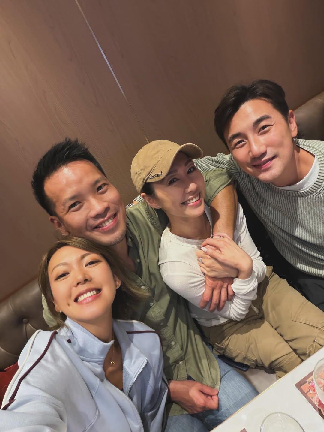 洪永城與Bob一同撮合胡定欣與陳醫生。