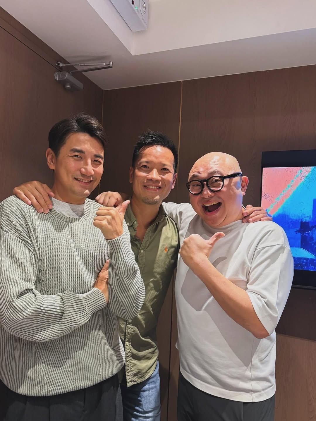 洪永城與Bob一同撮合胡定欣與陳醫生。