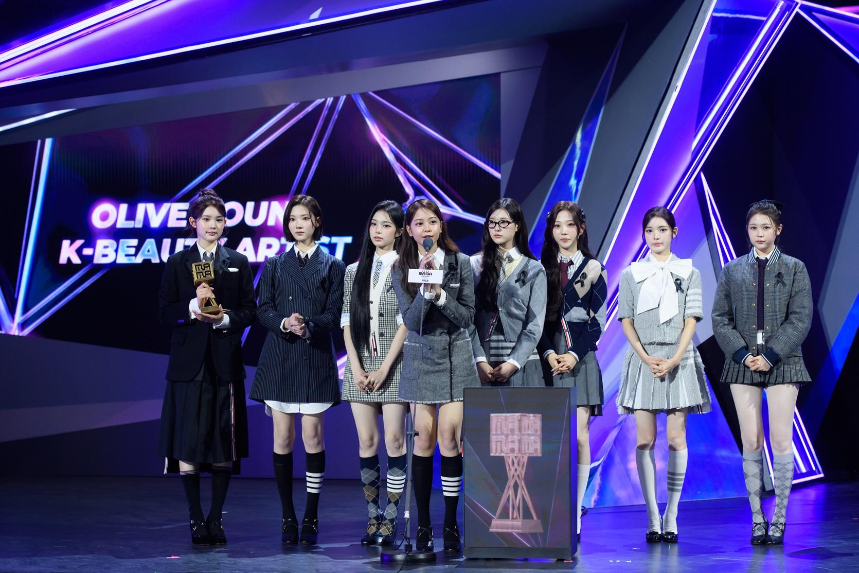 Hearts2Heart獲《2025 MAMA AWARDS》OLIVE YOUNG K-BEAUTY ARTIST。