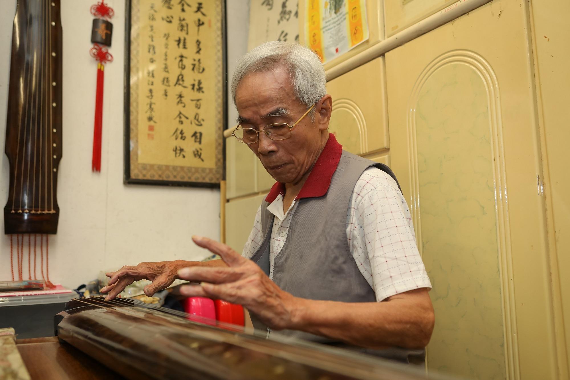 蔡昌壽是2018年成為第五批國家級非遺古琴技藝的代表性傳承人,年逾90歲的他今年(2025年)2月離世,但由其傳承的造琴技術卻薪火永傳。(圖片來源:中國文化研究院)