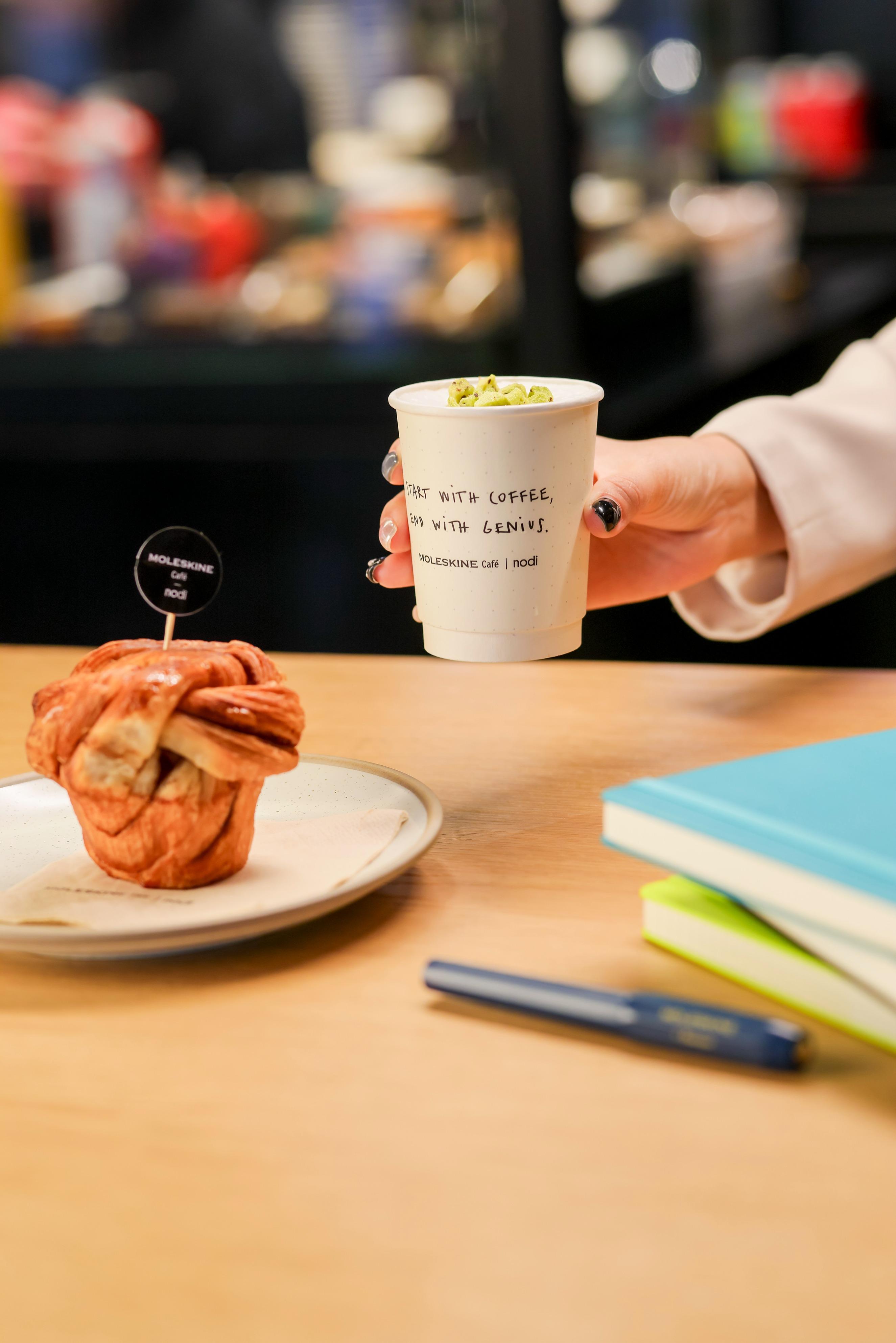 MOLESKINE聯乘本地精品咖啡品牌nodi coffee,開設香港首間MOLESKINE Café | nodi