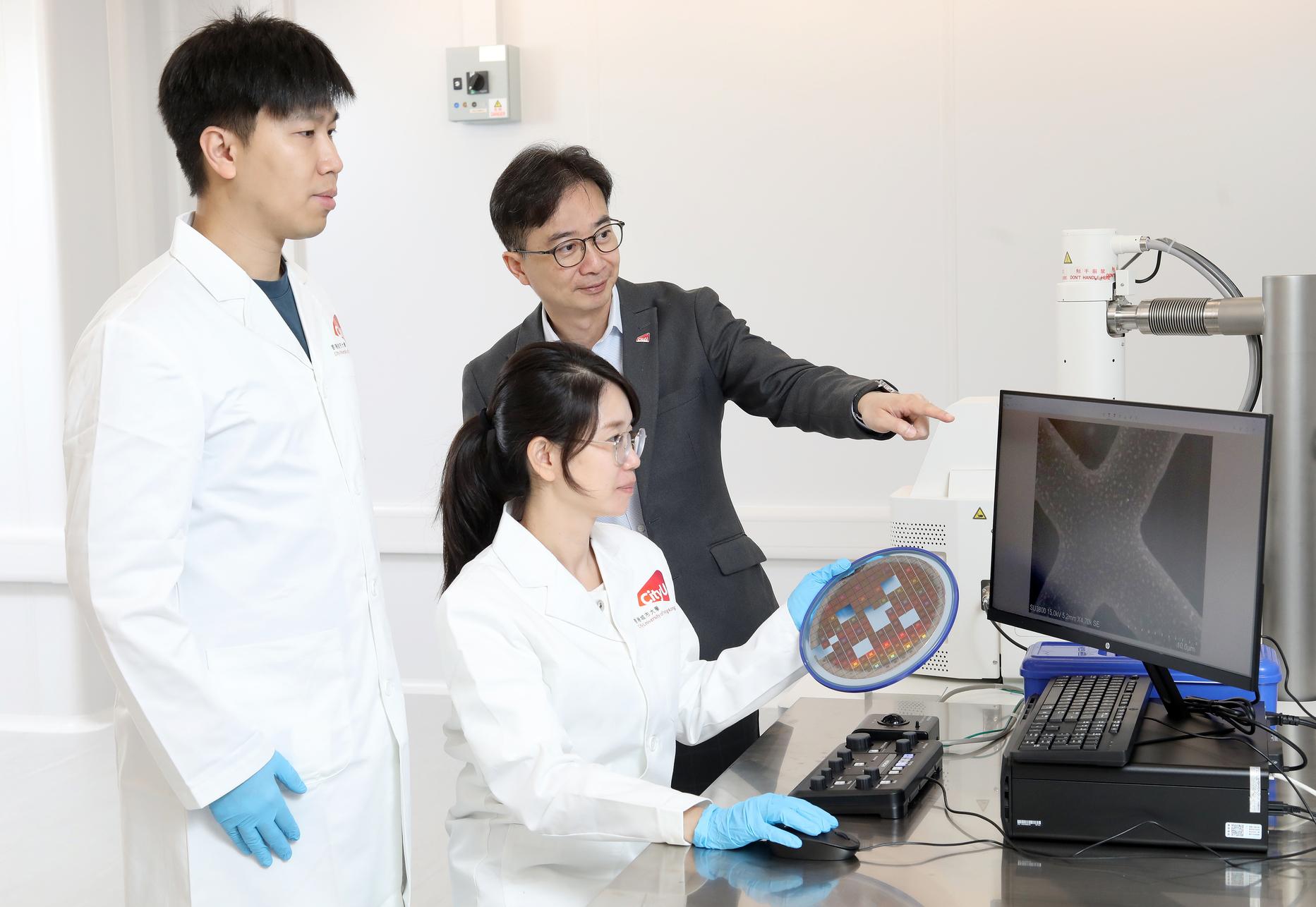 城大研製新型半導體晶片封裝材料,推動香港下一代半導體生產技術。