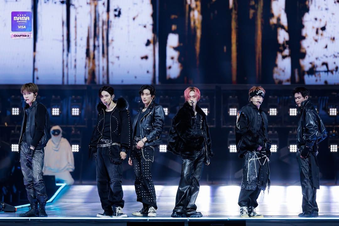 RIIZE為第二晚的《2025 MAMA AWARDS》表演。