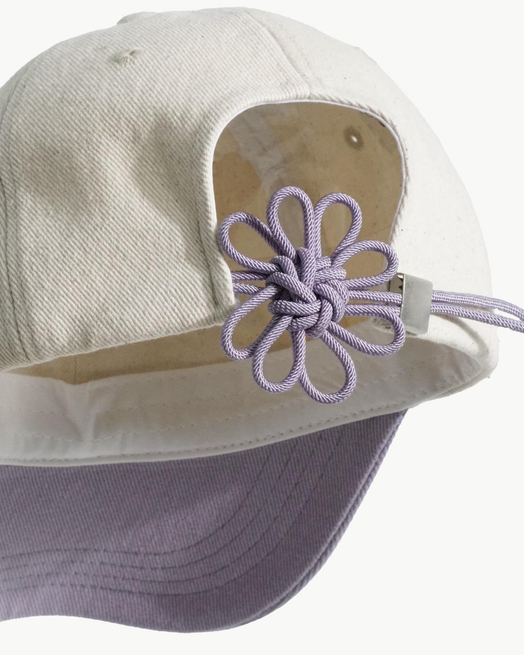 FLOWER KNOT CAP